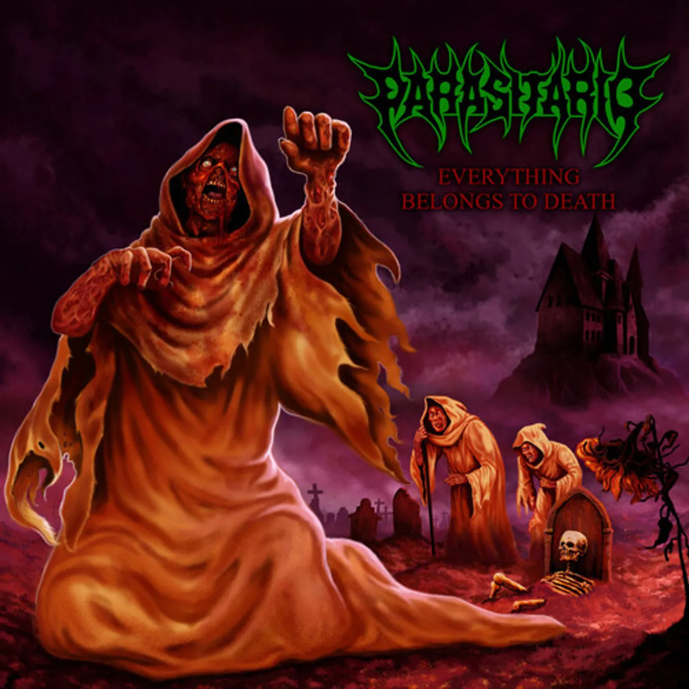 Parasitario EVERYTHING BELONGS TO DEATH CD