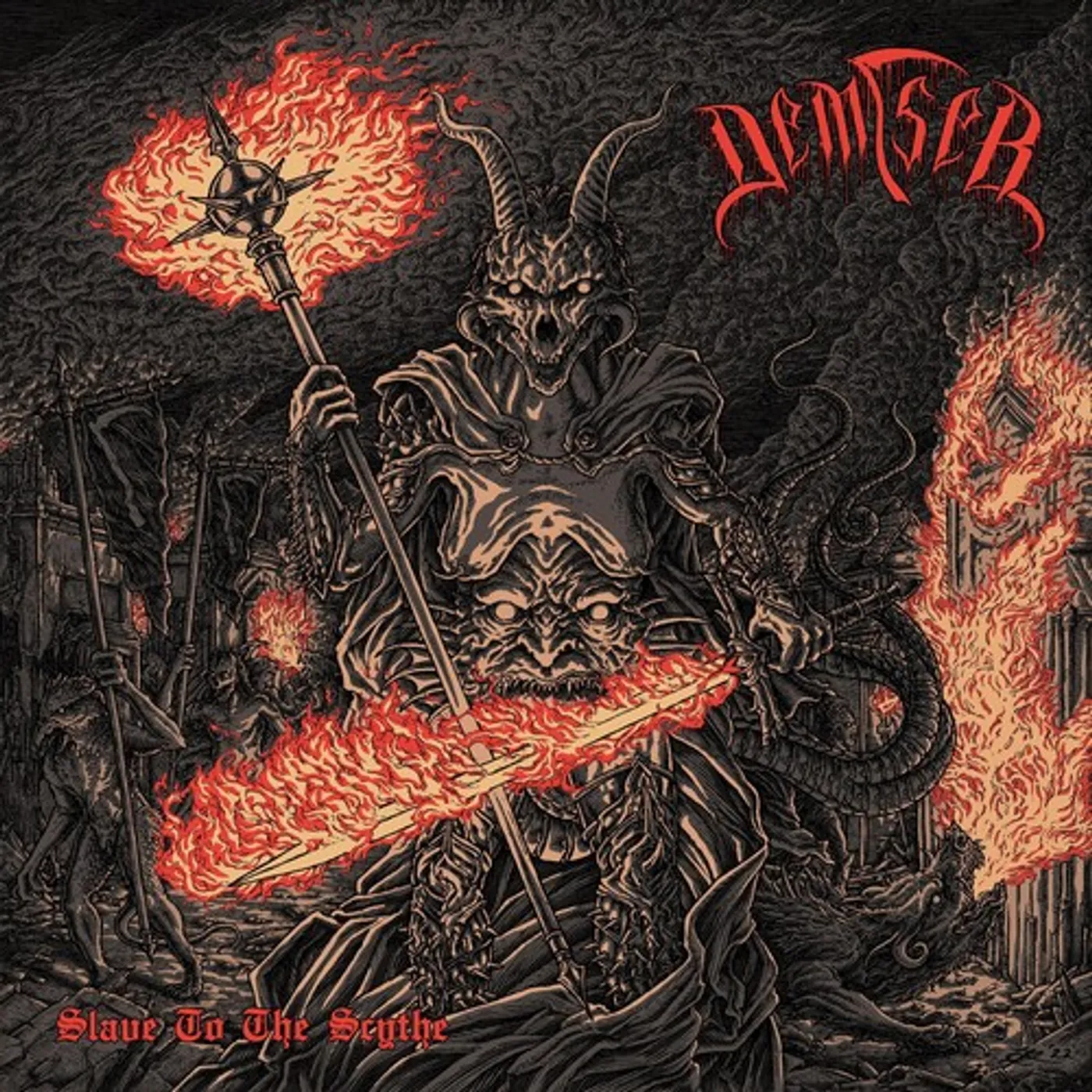 Demiser SLAVE TO THE SCYTHE Vinyl Record