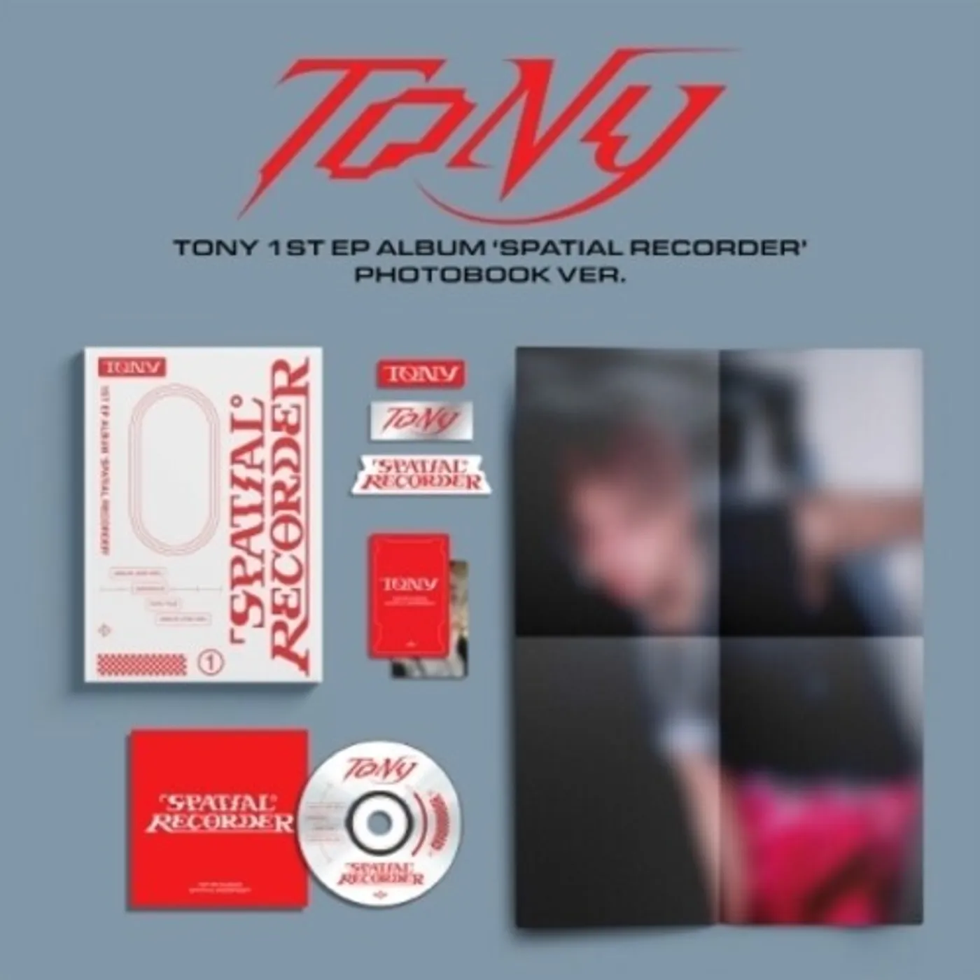 Tony SPATIAL RECORDER - PHOTOBOOK VERSION CD