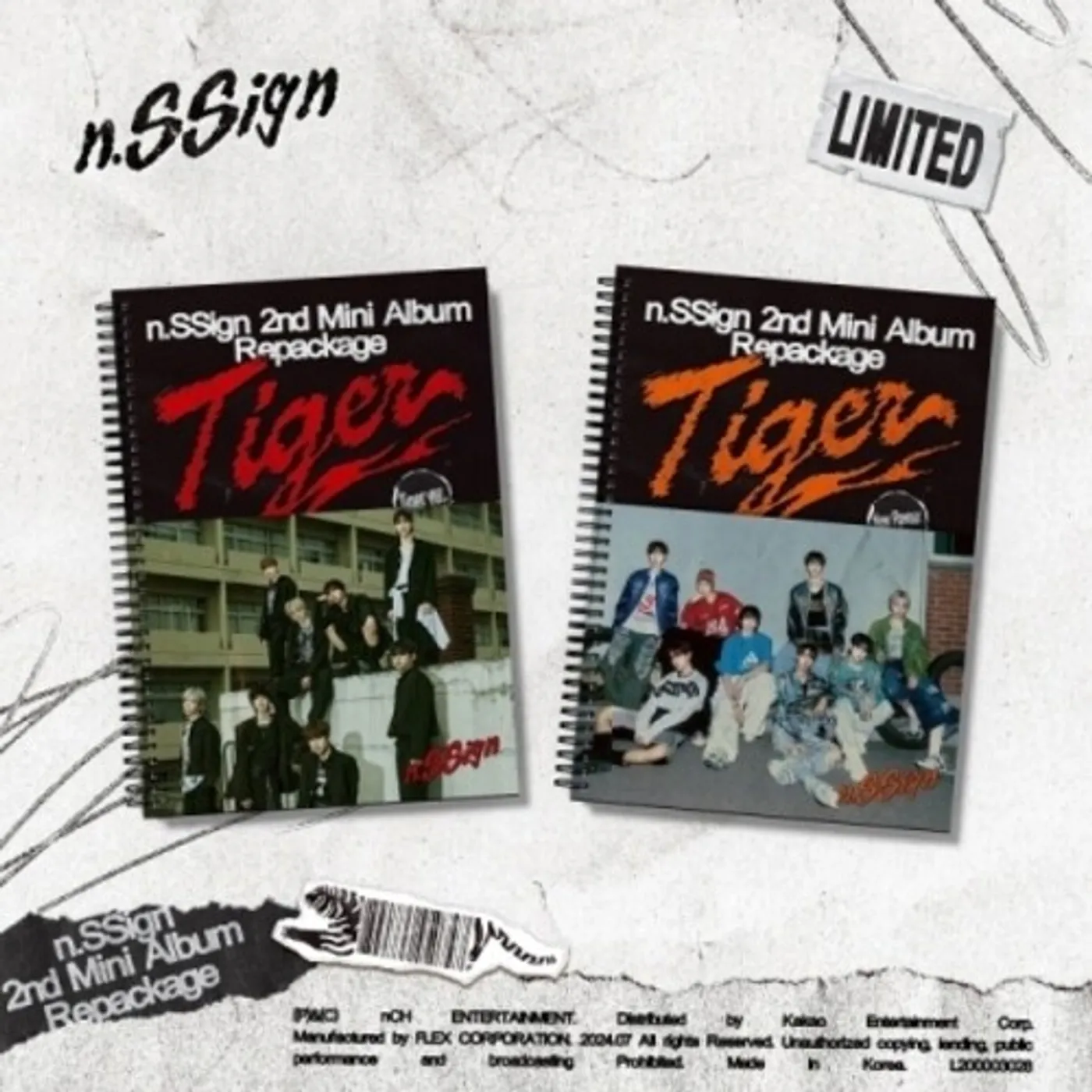 n.SSign TIGER - REPACKAGE - RANDOM COVER CD