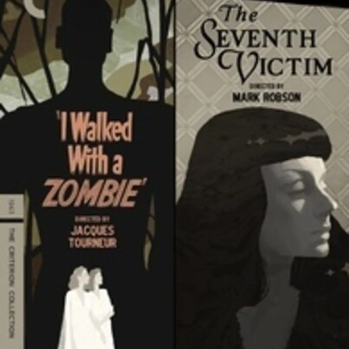 CRITERION COLLECTION I WALKED WITH A ZOMBIE / SEVENTH VICTIM: PRODUCED Blu-ray