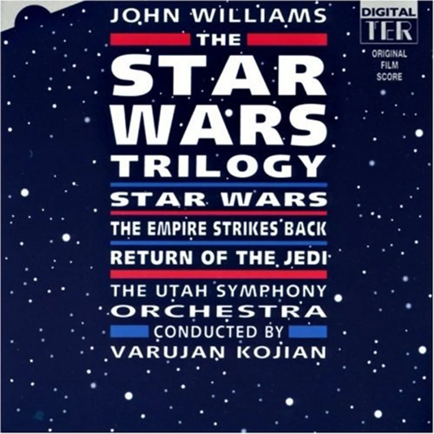 Utah Symphony Orchestra STARS WARS TRILOGY CD
