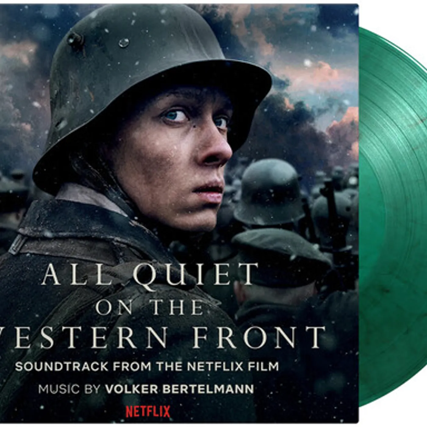 Volker Bertelmann All Quiet On The Western Front - Original Soundtrack (Limited/180-Gram/Camo Green) Vinyl Record