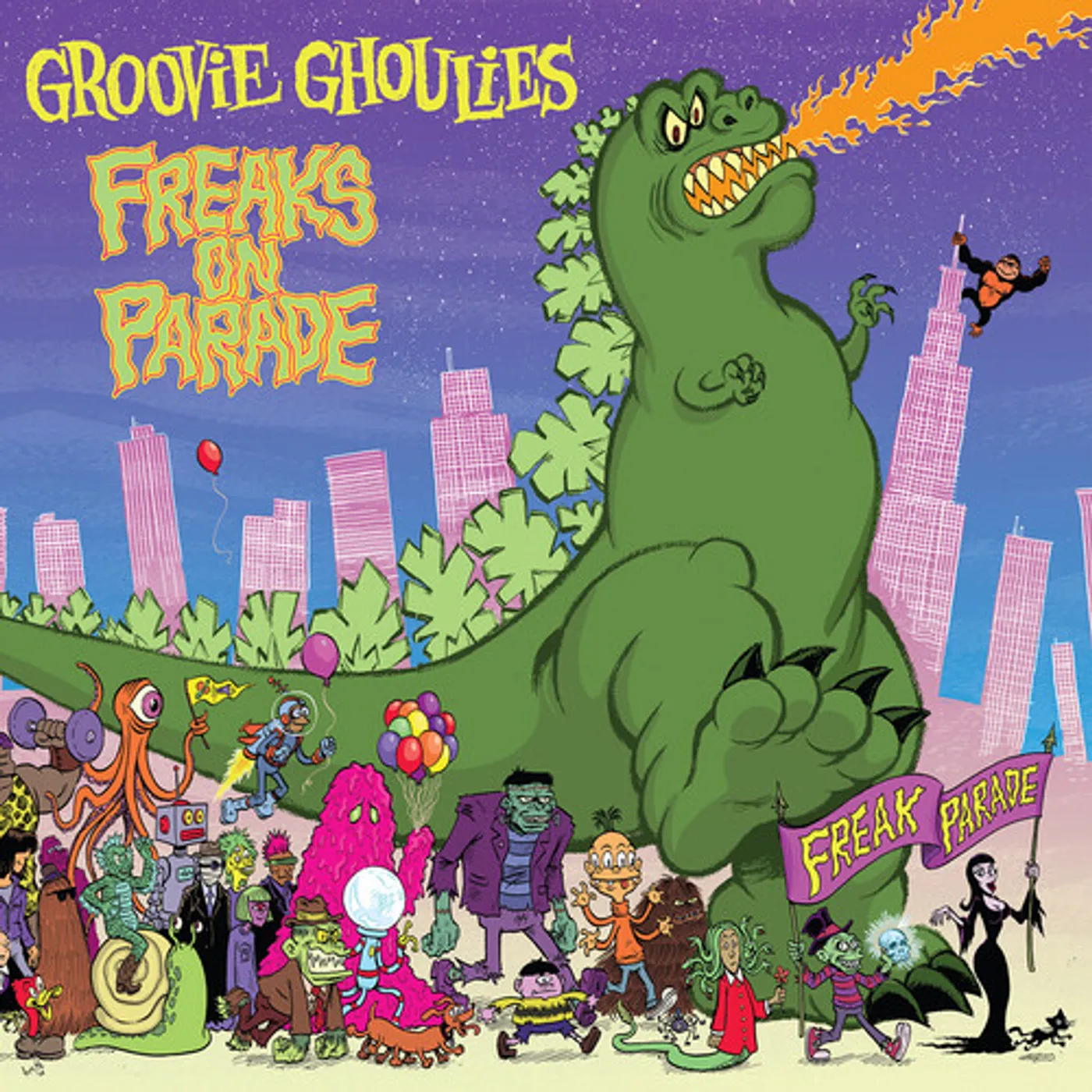 Groovie Ghoulies FREAKS ON PARADE CD