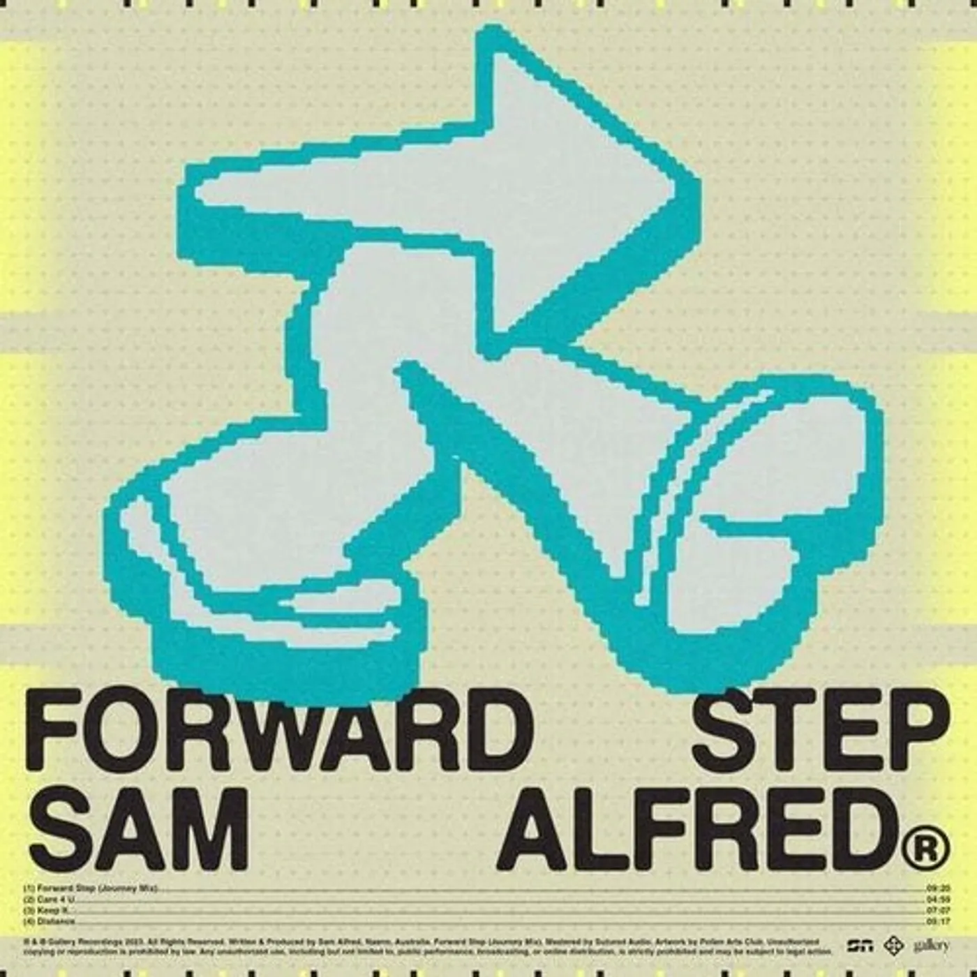 Sam Alfred FORWARD STEP Vinyl Record