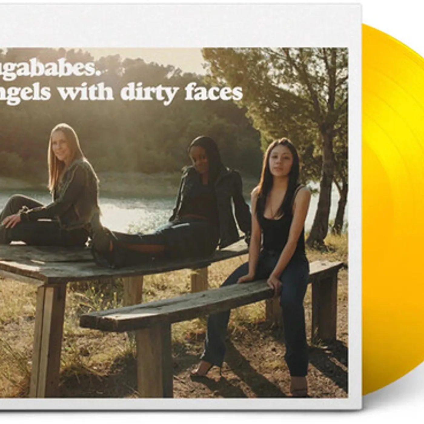 Sugababes Angels With Dirty Faces (Limited/Transparent Yellow) Vinyl Record