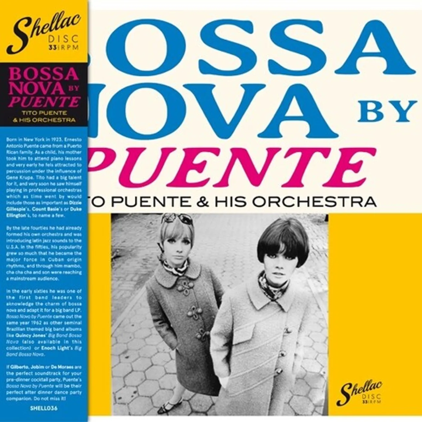 Tito Puente & His Orchestra BOSSA NOVA Vinyl Record