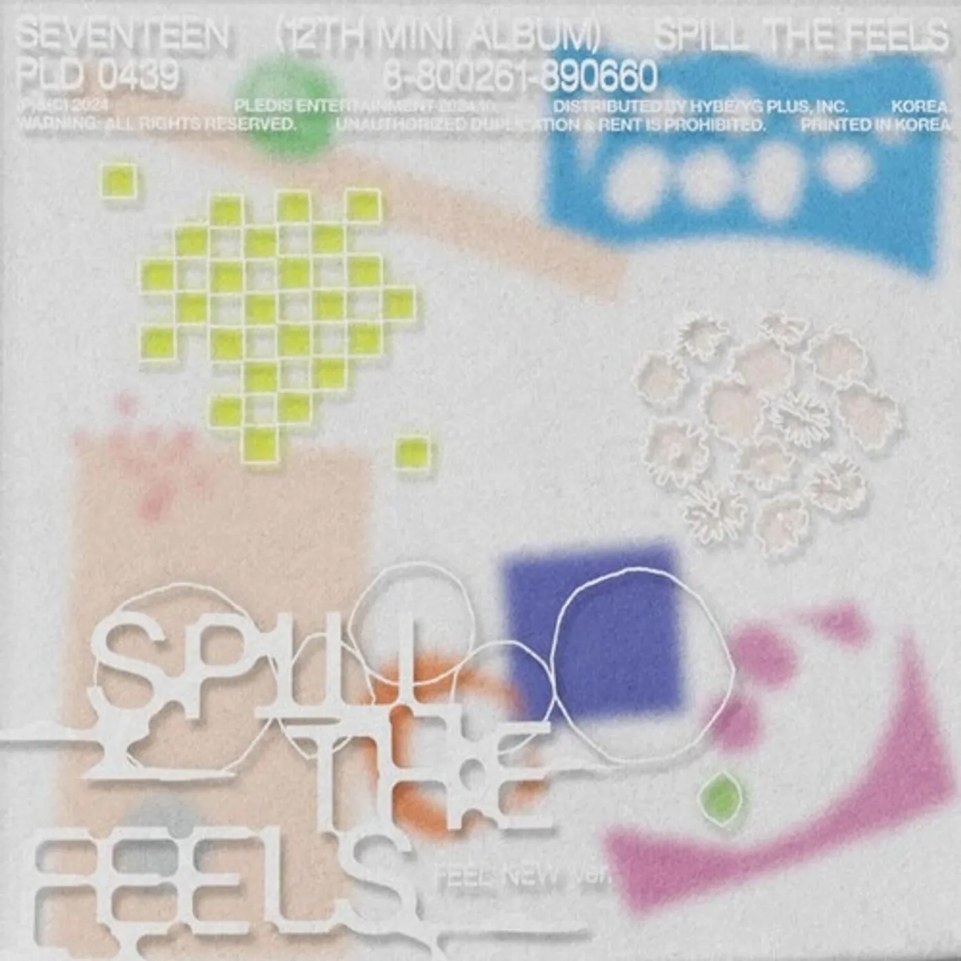 SEVENTEEN 12TH MINI ALBUM SPILL THE FEELS [FEEL NEW VER.] CD