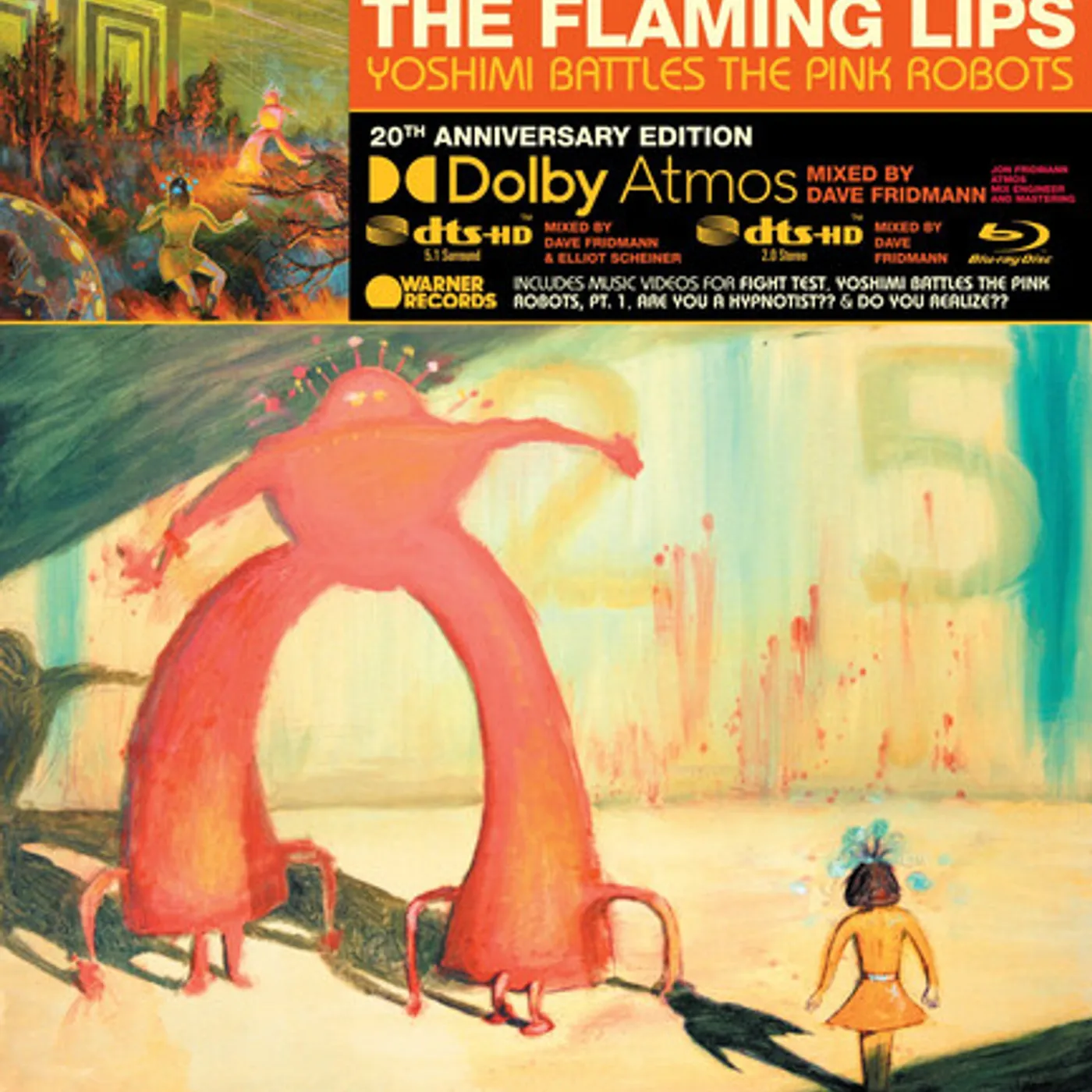 The Flaming Lips YOSHIMI BATTLES THE PINK ROBOTS Blu-ray Audio