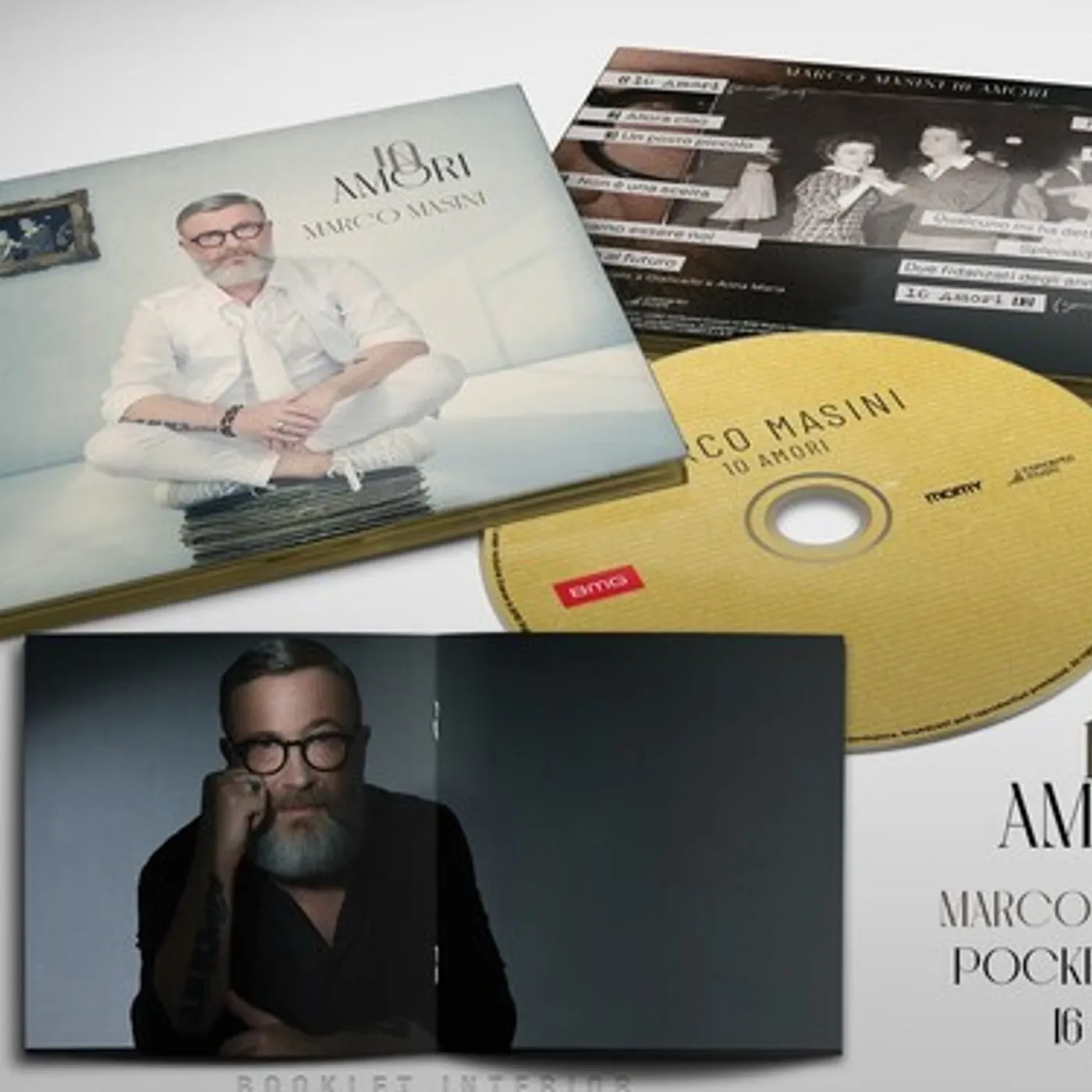 Marco Masini 10 AMORI CD