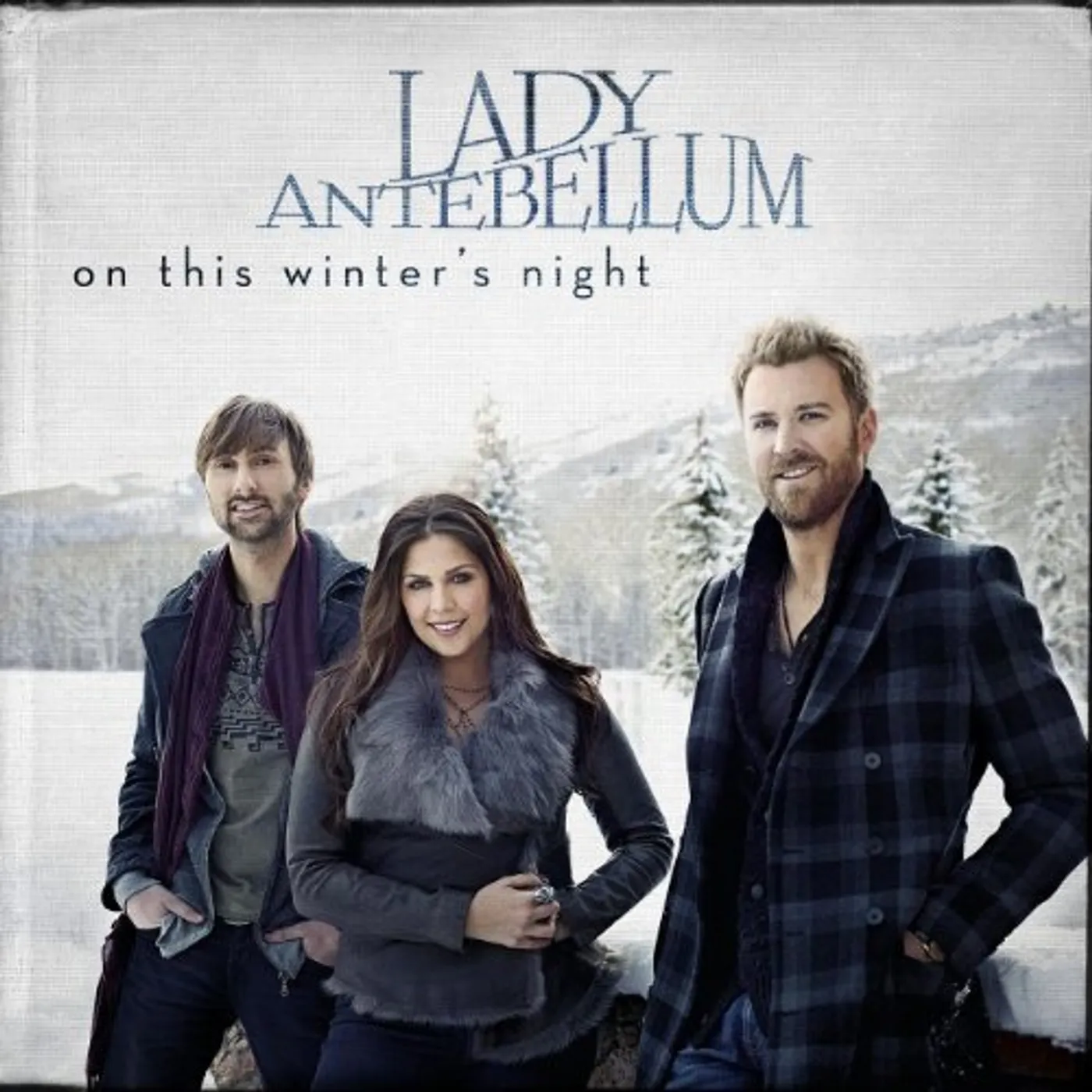 Lady A ON THIS WINTER'S NIGHT Vinyl Record