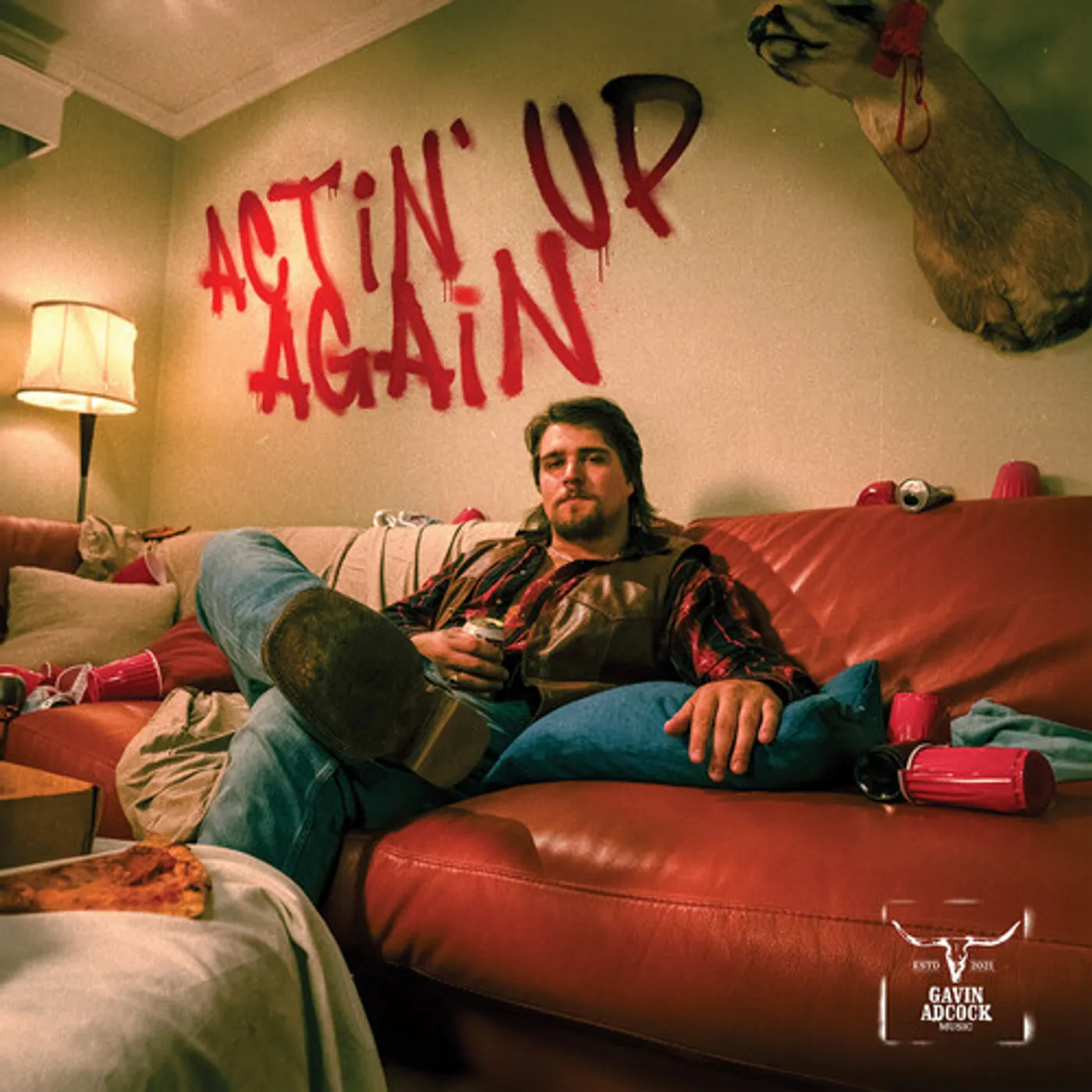 Gavin Adcock ACTIN' UP AGAIN CD