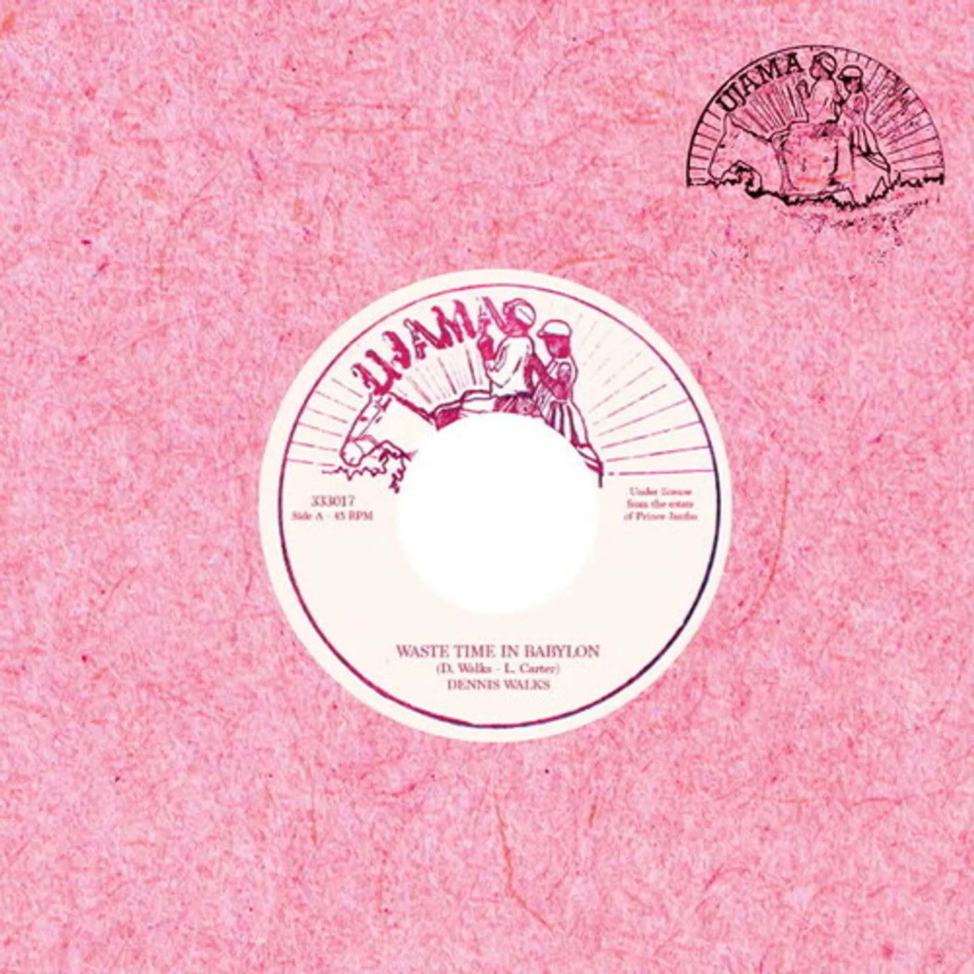 Dennis Walks WASTE TIME IN BABYLON Vinyl Record