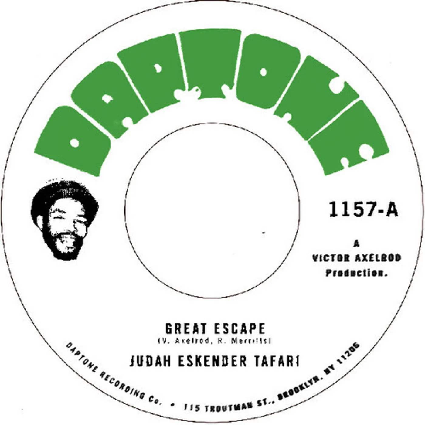 Judah Eskender Tafari Great Escape / Bezos Vs. Musk (7in) Vinyl Record