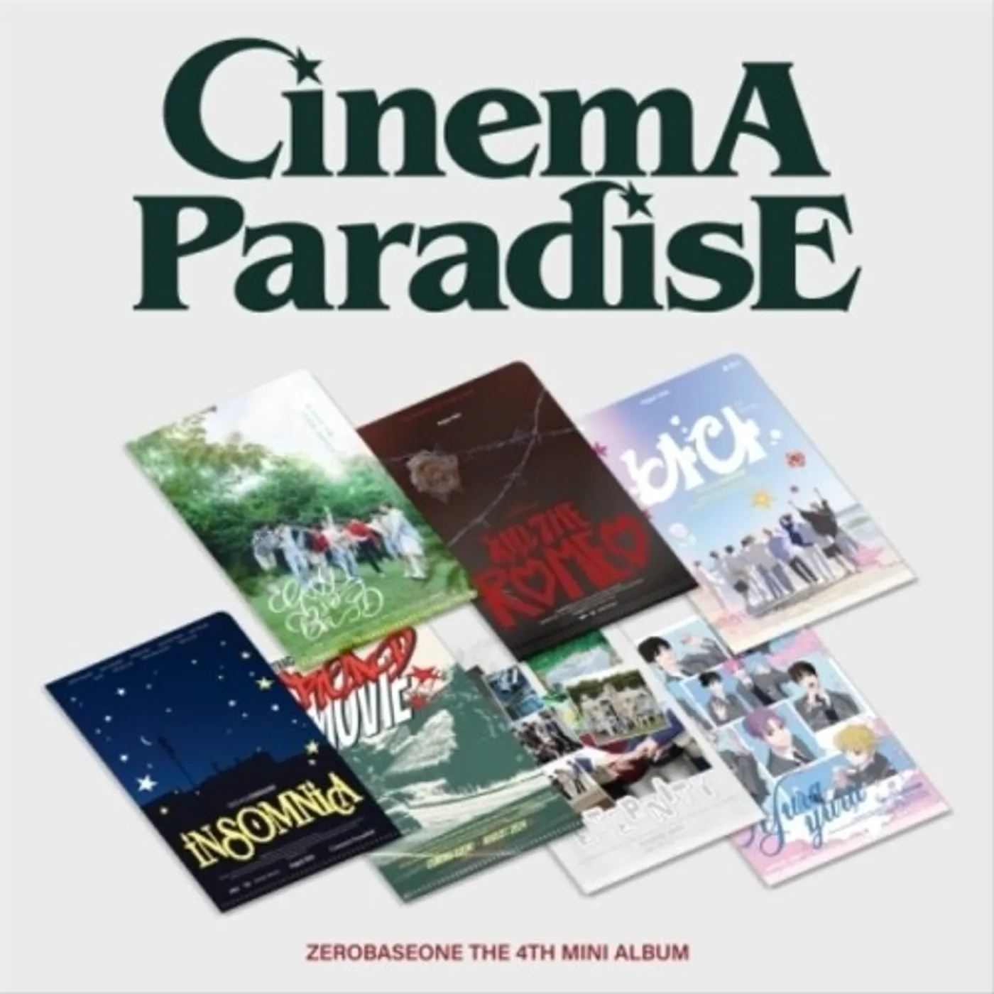 ZEROBASEONE CINEMA PARADISE - ZEROSE - RANDOM COVER CD