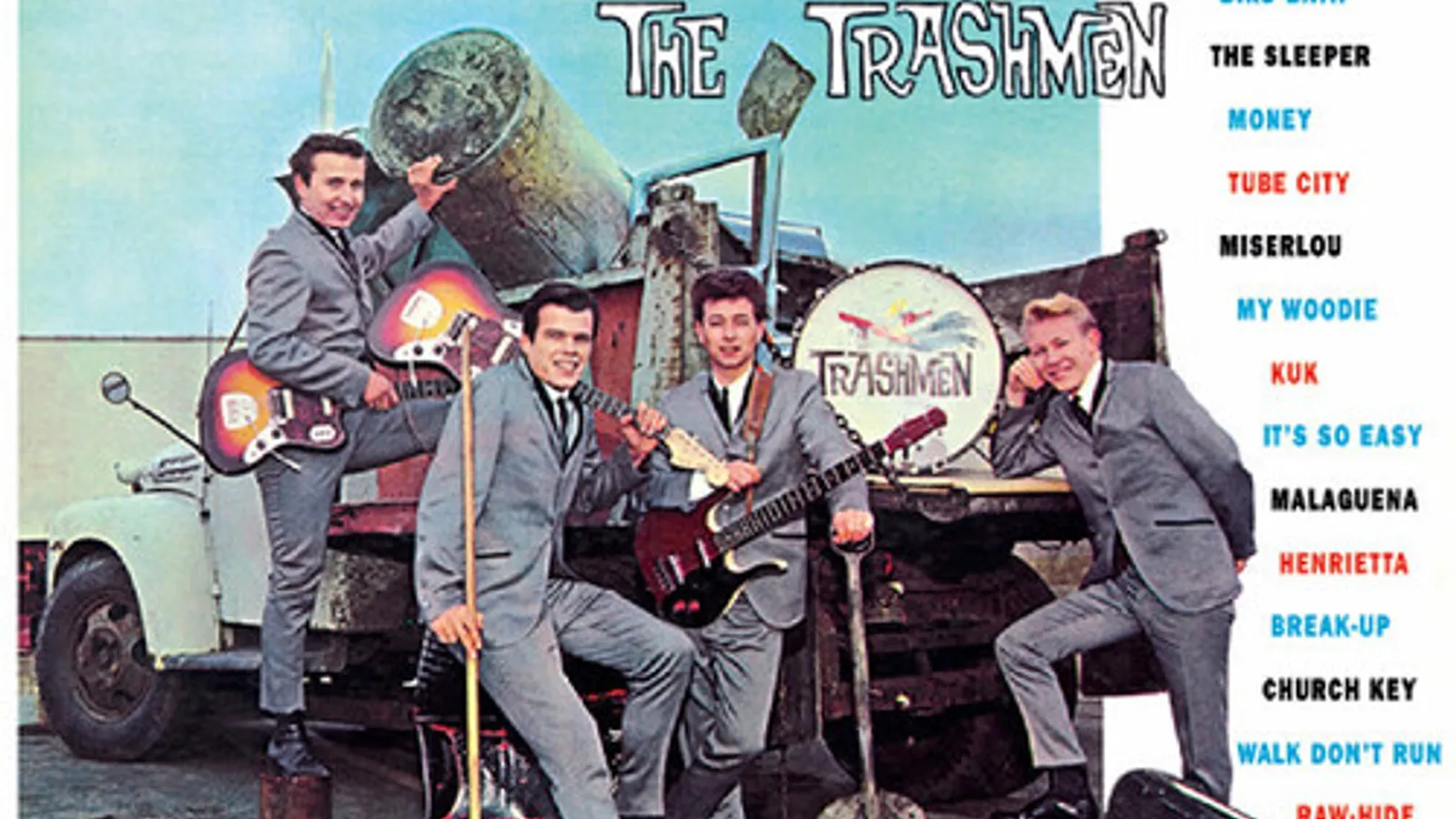 The Trashmen Surfin' Bird (Canary Yellow) Vinyl Record