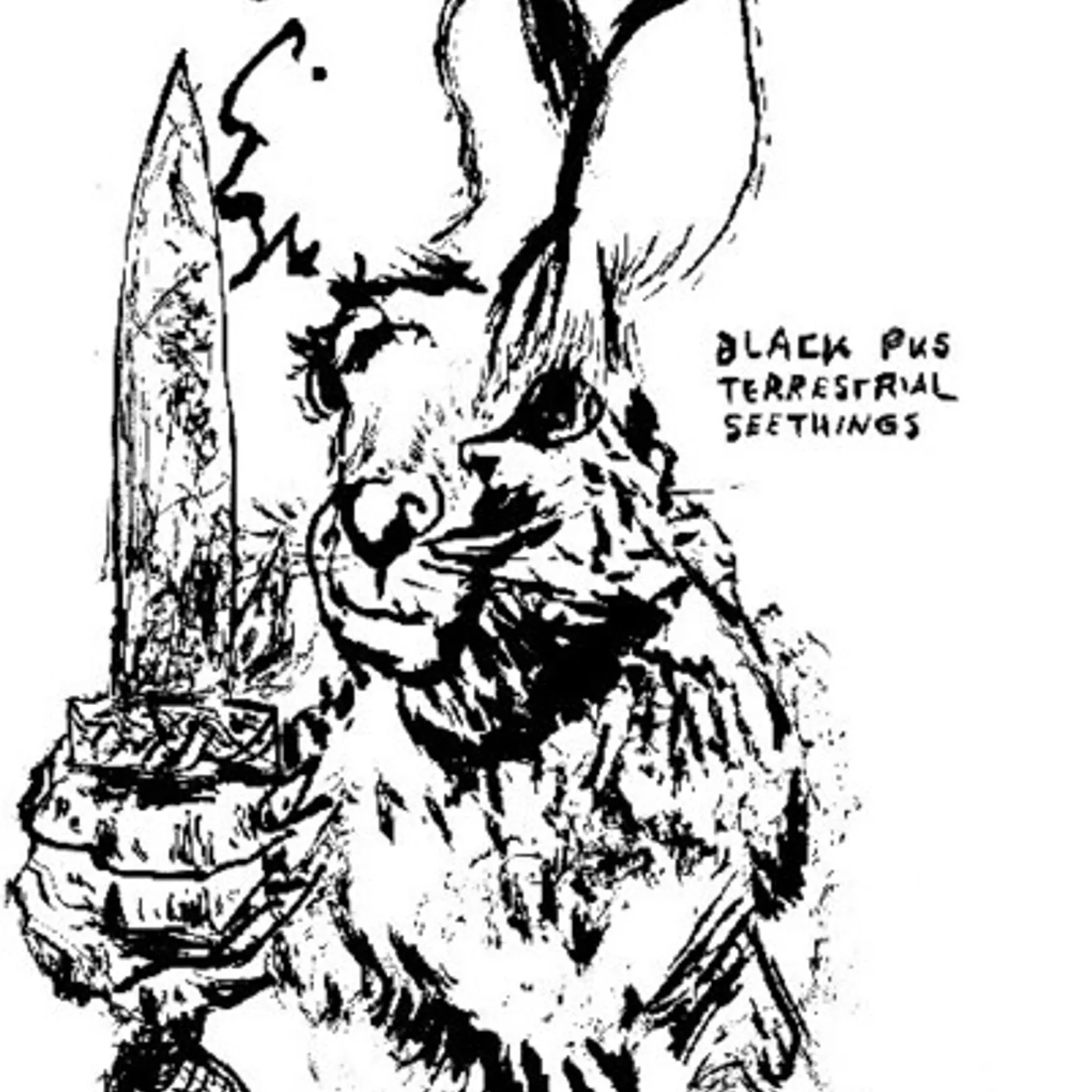 Black Pus TERRESTRIAL SEETHINGS Vinyl Record