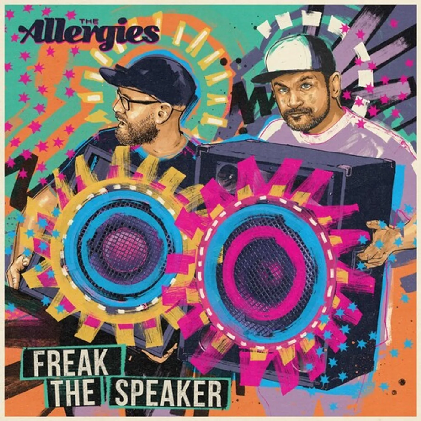 The Allergies FREAK THE SPEAKER CD