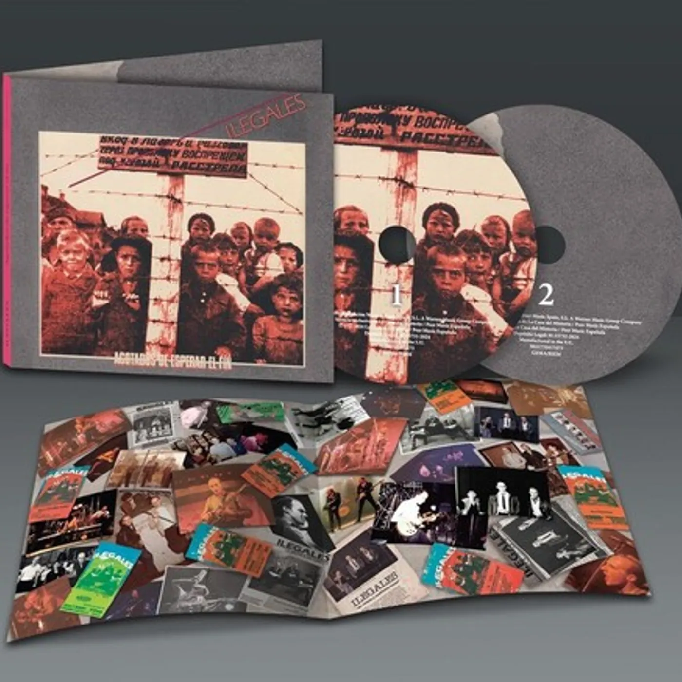 Ilegales AGOTADOS DE ESPERAR EL FIN CD