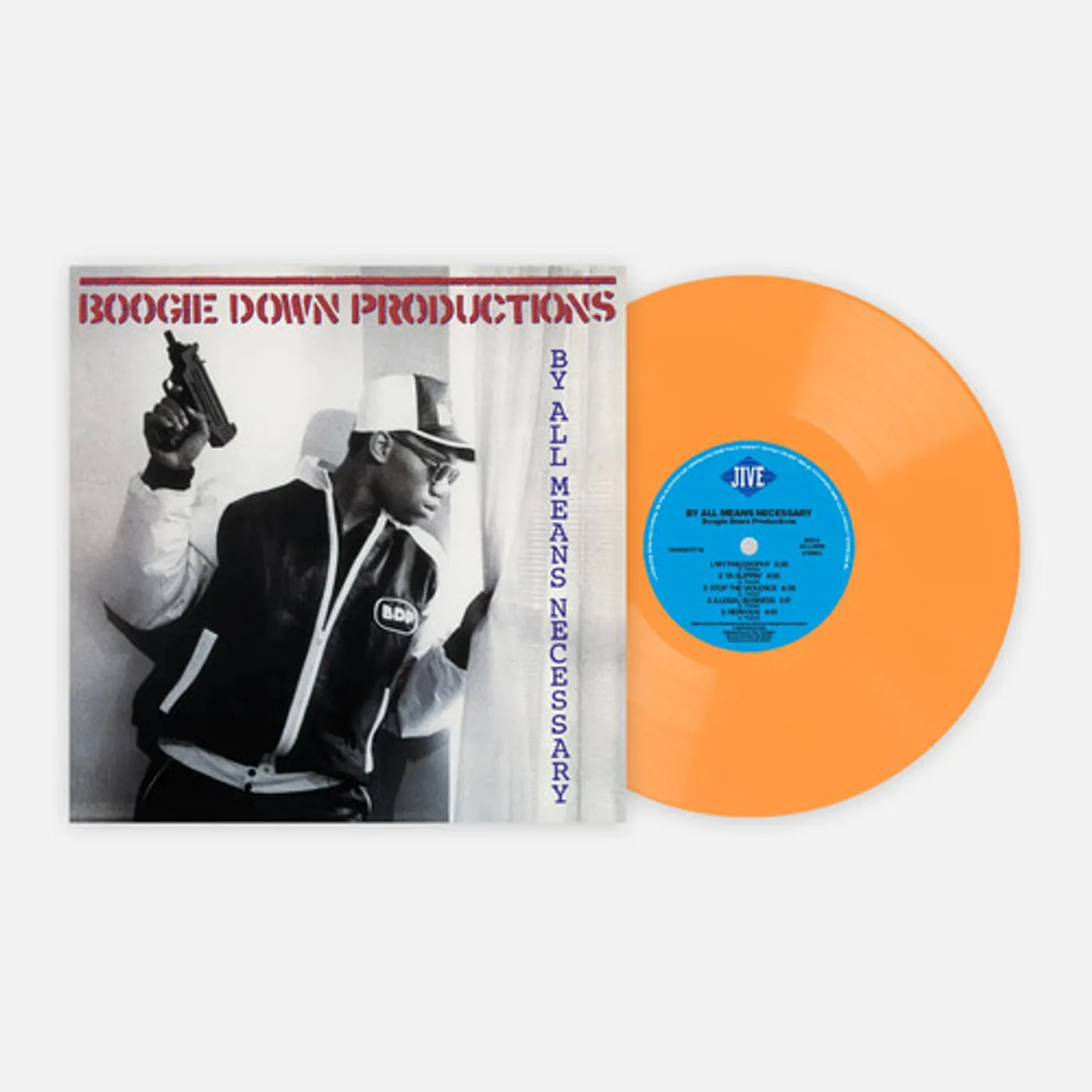 Boogie Down Productions BY ALL MEANS NECESSARY Vinyl Record