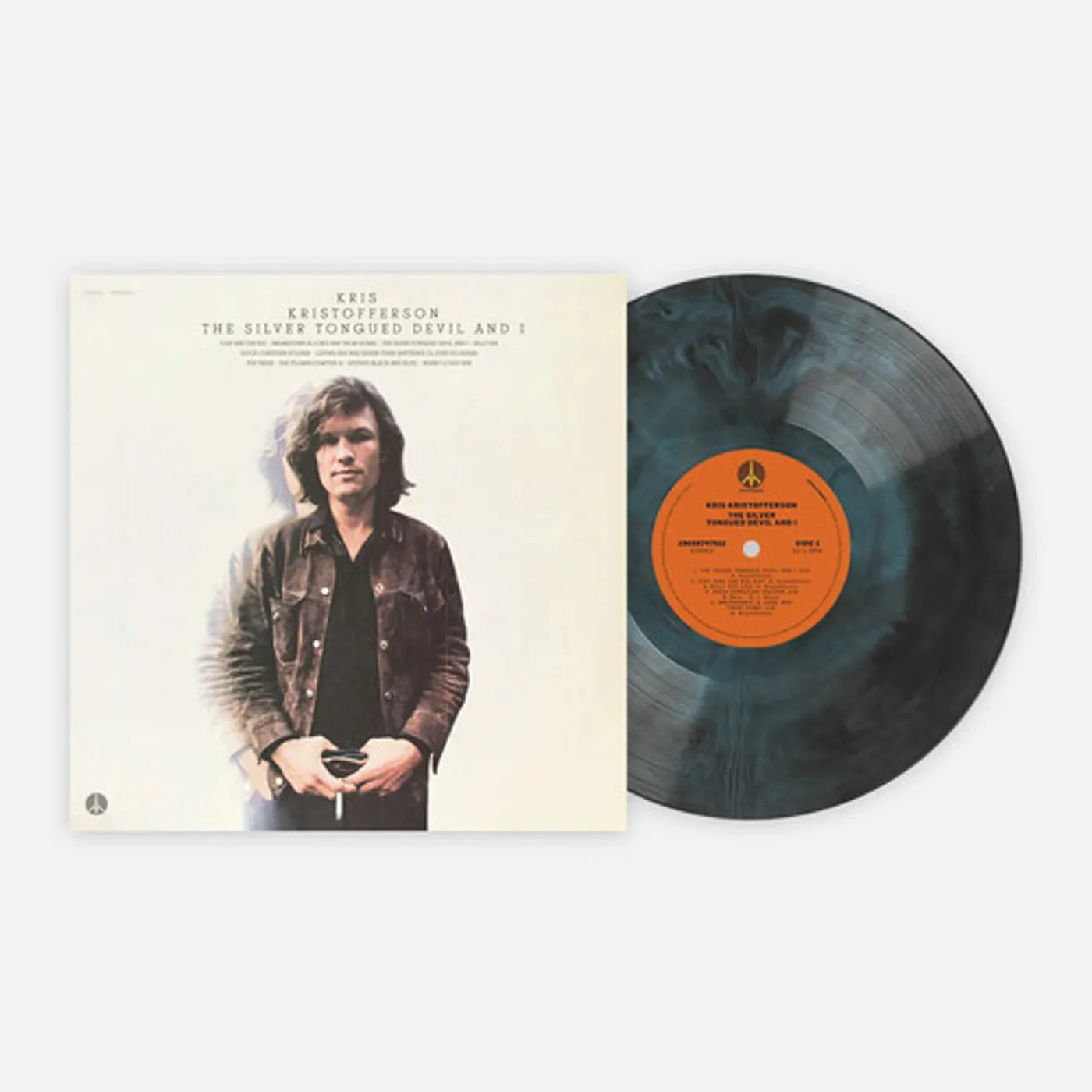 Kris Kristofferson SILVER TONGUED DEVIL & I Vinyl Record