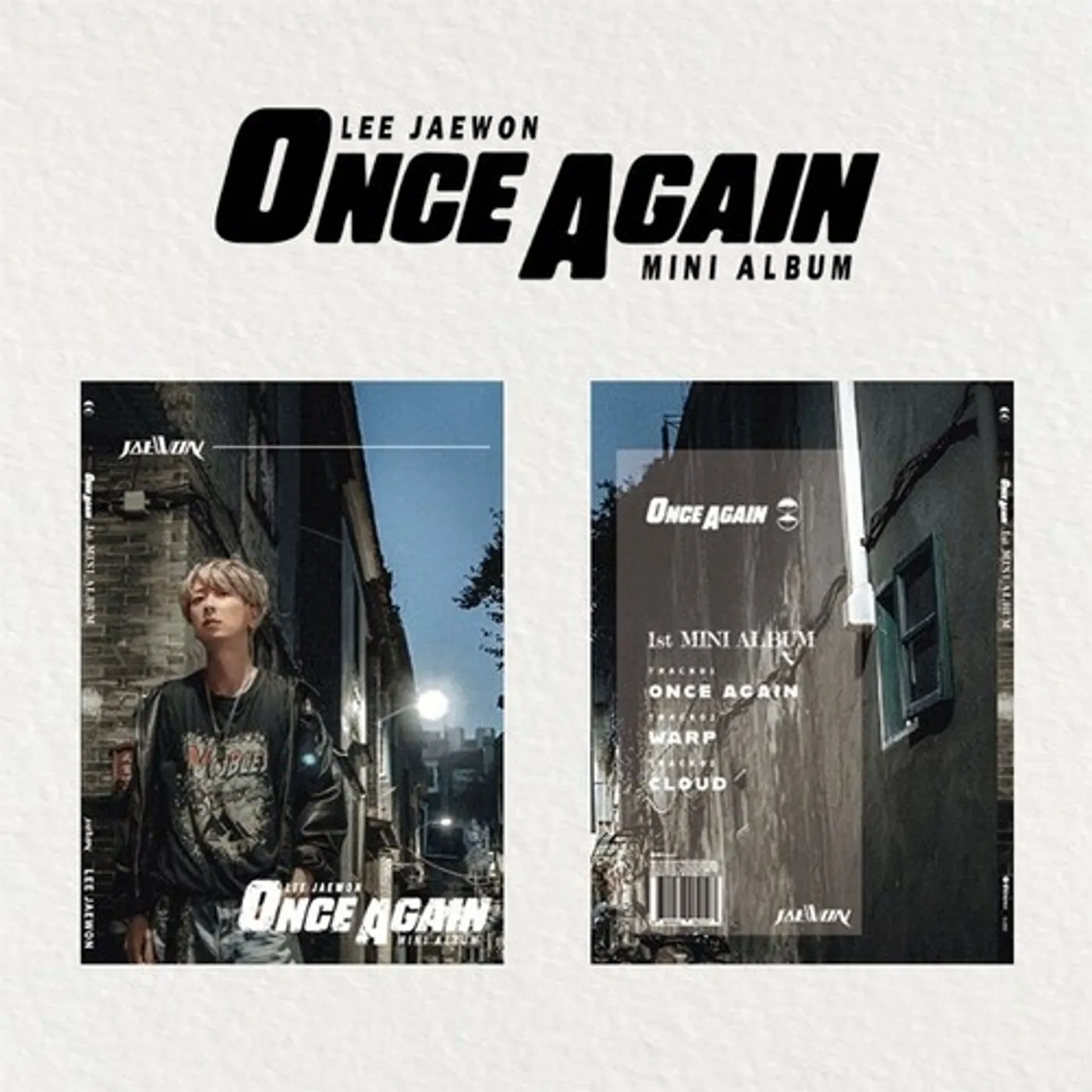 Lee Jae Won ONCE AGAIN CD