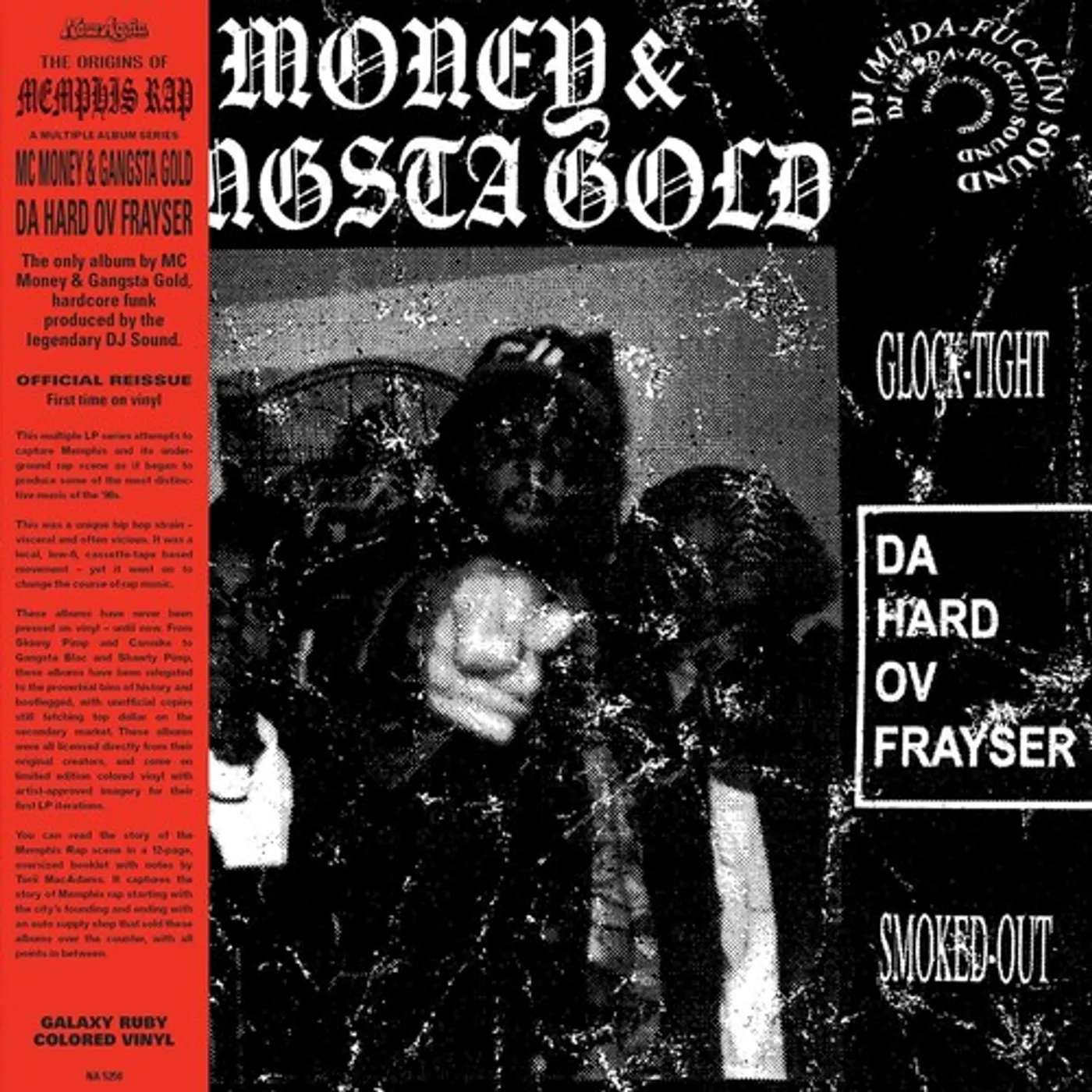 Mc Money & Gangsta Gold DA HARD OV FRAYSER Vinyl Record