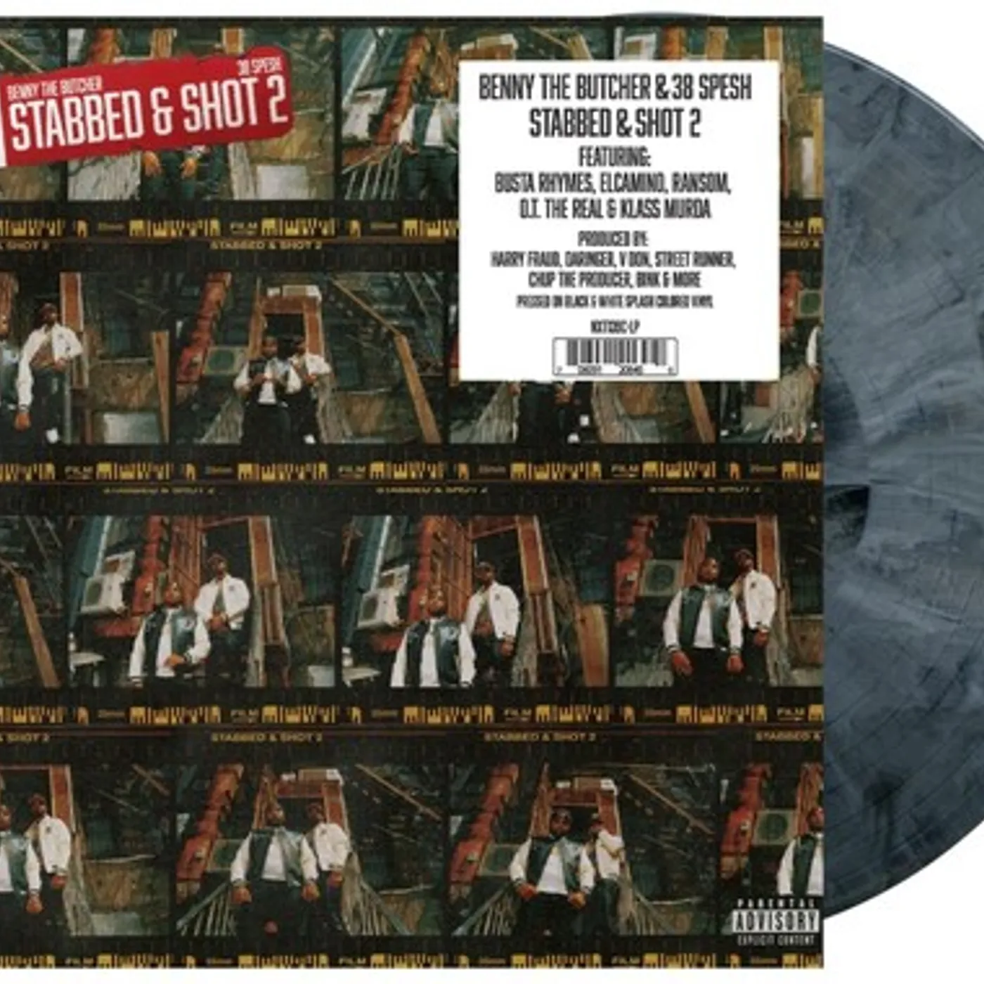 Benny the Butcher & 38 Spesh STABBED & SHOT 2 Vinyl Record