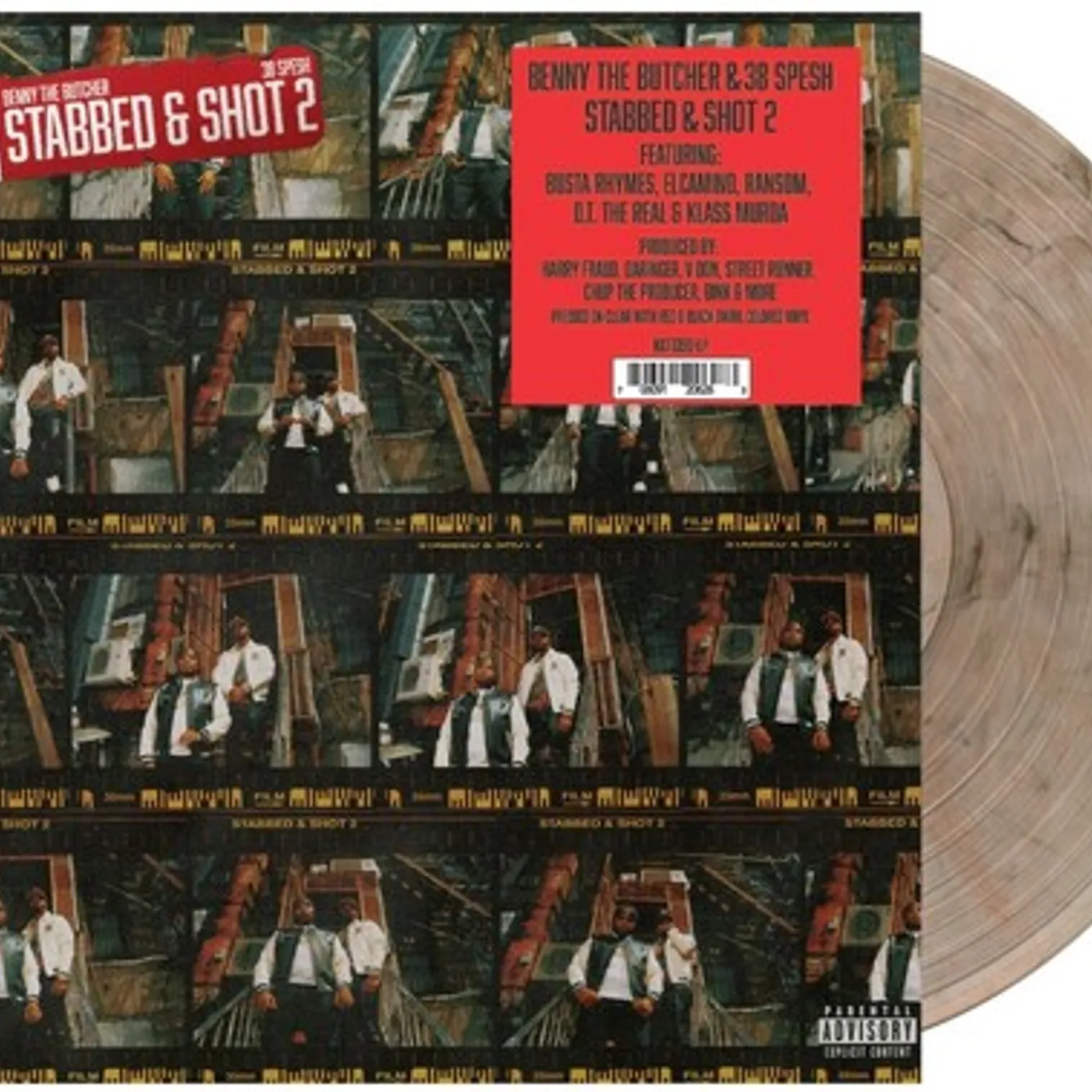 Benny the Butcher & 38 Spesh STABBED & SHOT 2 Vinyl Record