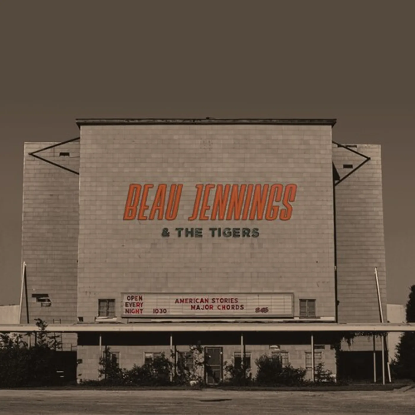 Beau Jennings & the Tigers AMERICAN STORIES MAJOR CHORDS CD