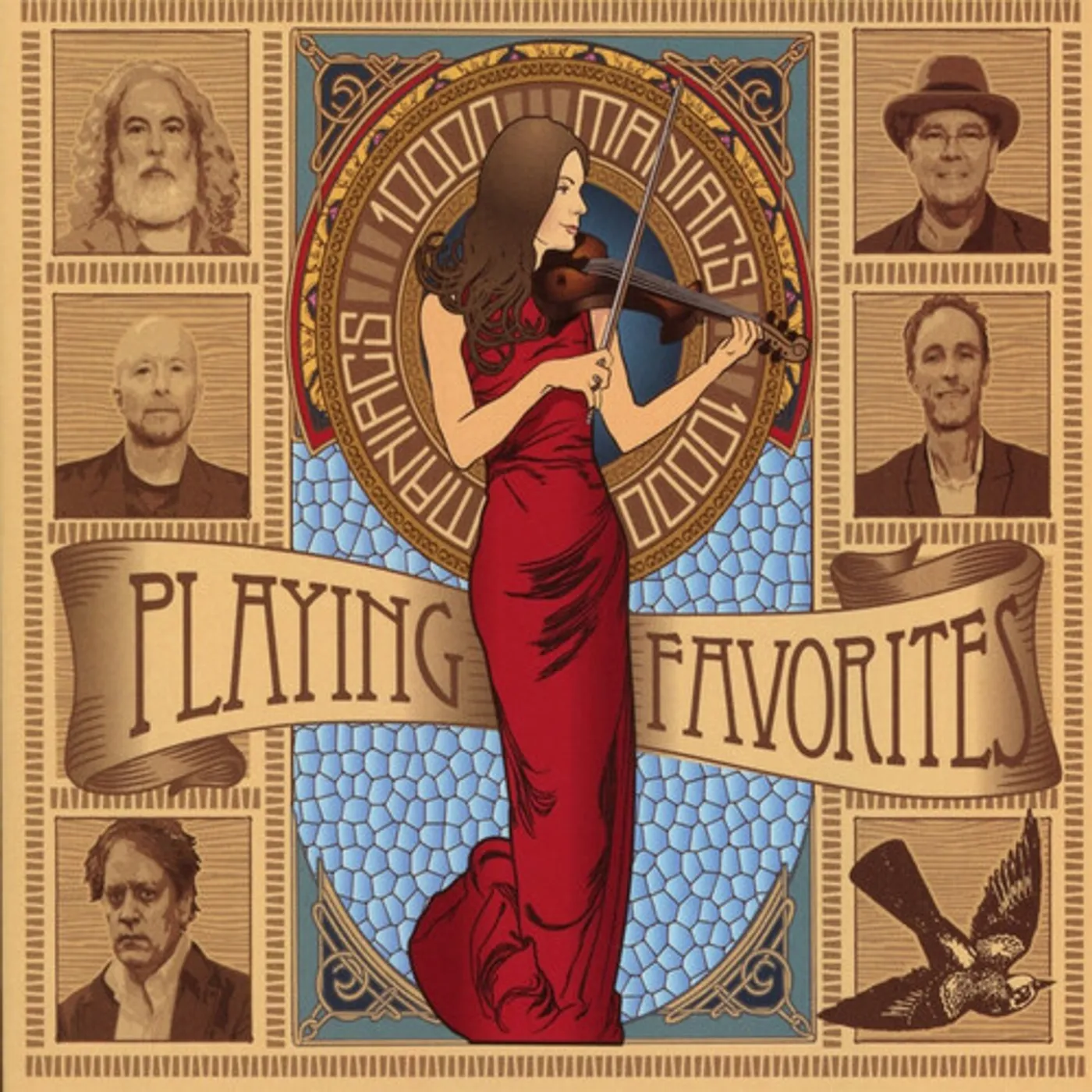 10,000 Maniacs PLAYING FAVORITES Vinyl Record