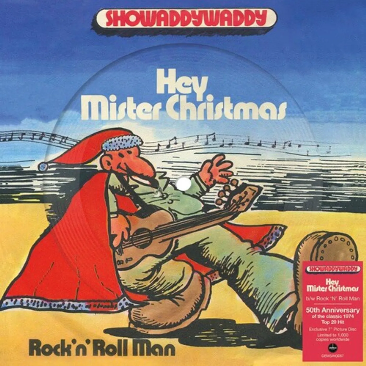 Showaddywaddy HEY MISTER CHRISTMAS Vinyl Record