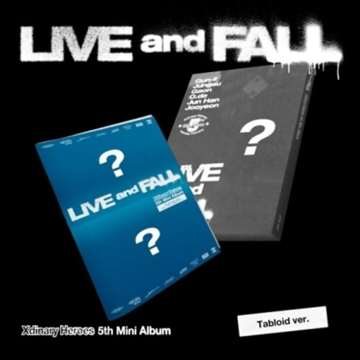 Xdinary Heroes LIVE & FALL - TABLOID VERSION CD