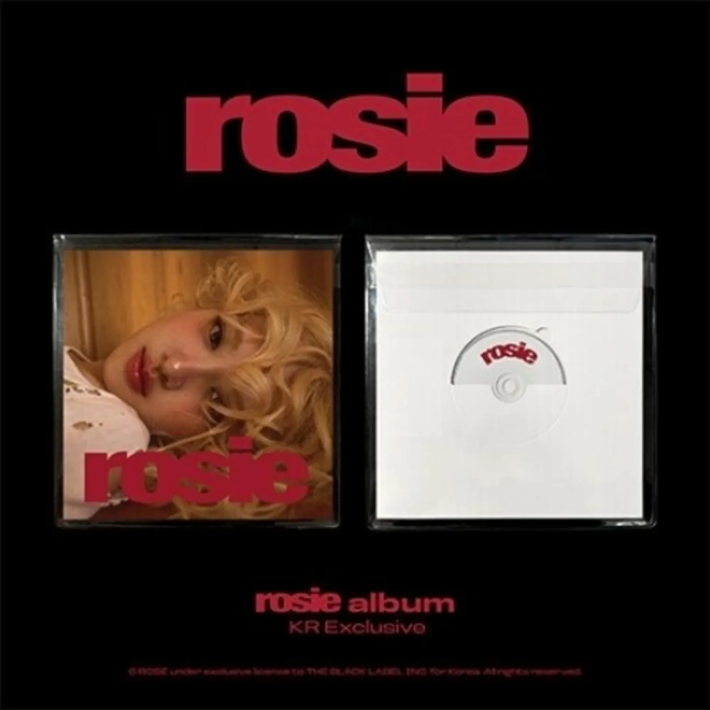 Rose ROSIE - KOREAN EXCLUSIVE VERSION CD