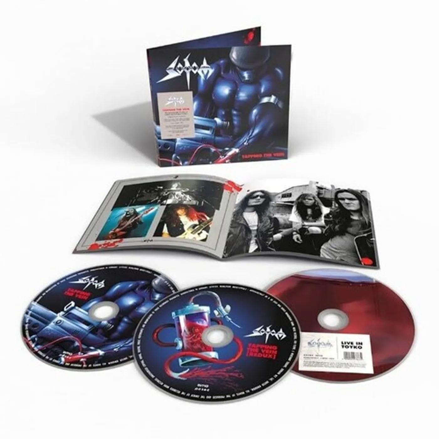 Sodom TAPPING THE VEIN CD