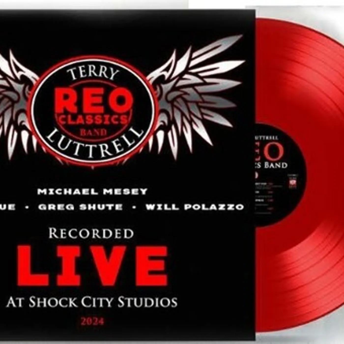 Reo Classics Band / Terry Luttrell RECORDED LIVE AT SHOCK CITY STUDIOS 2024 Vinyl Record