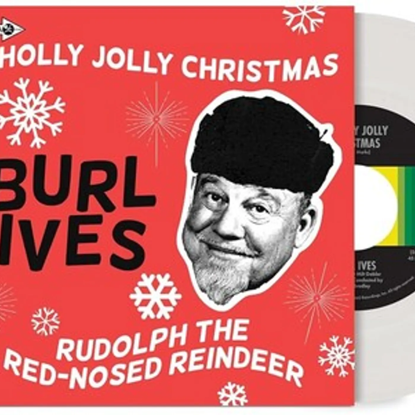 Burl Ives HOLLY JOLLY CHRISTMAS Vinyl Record