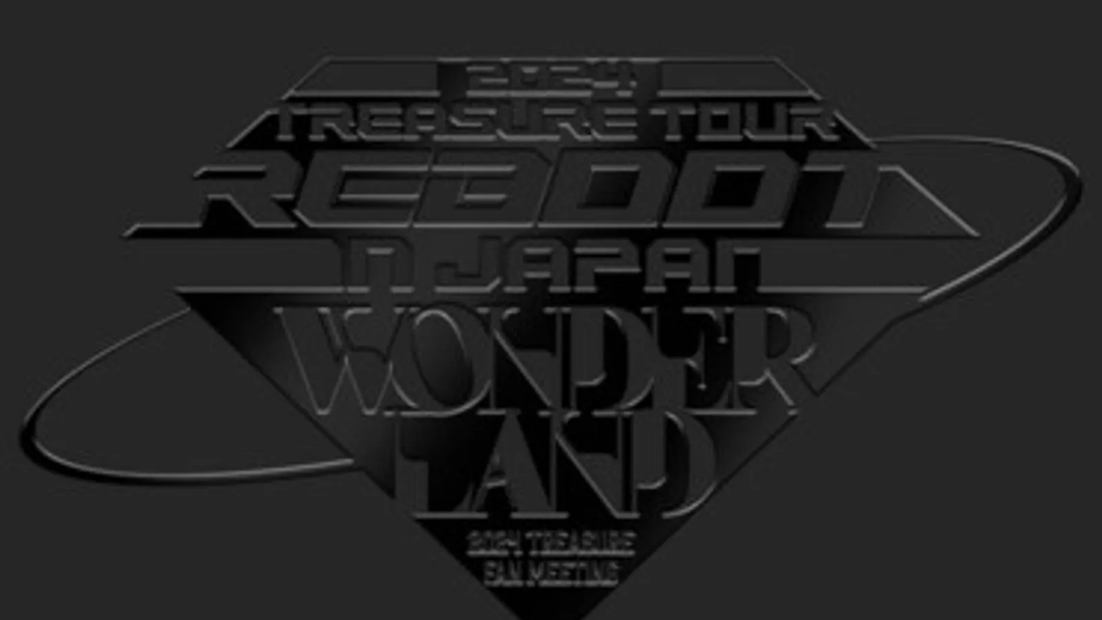 【数量限定】2024 TREASURE TOUR [REBOOT] IN JAP 231001 TREASURE 