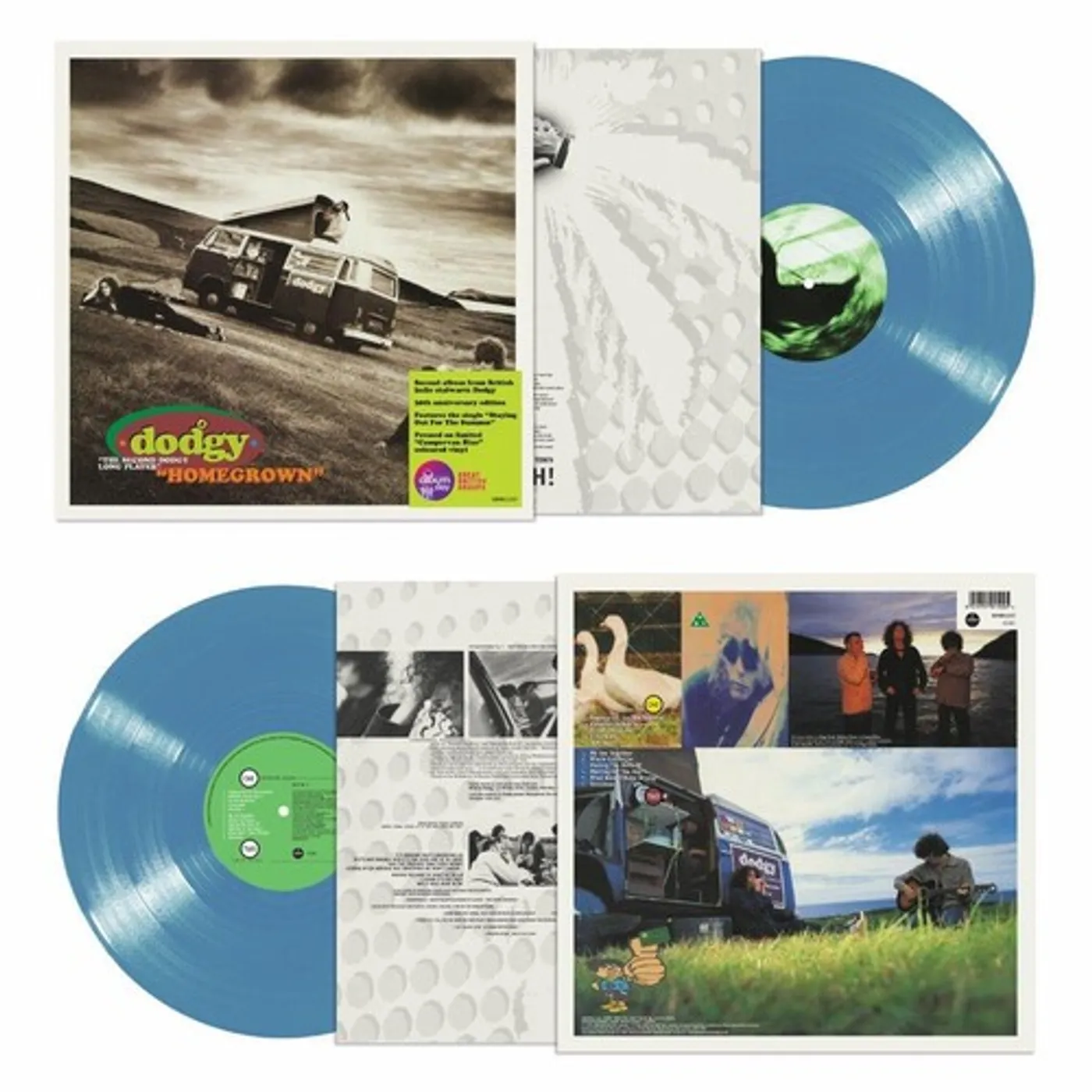 Dodgy Homegrown:30th Anniversary (Limited Edition/Blue) Vinyl Record