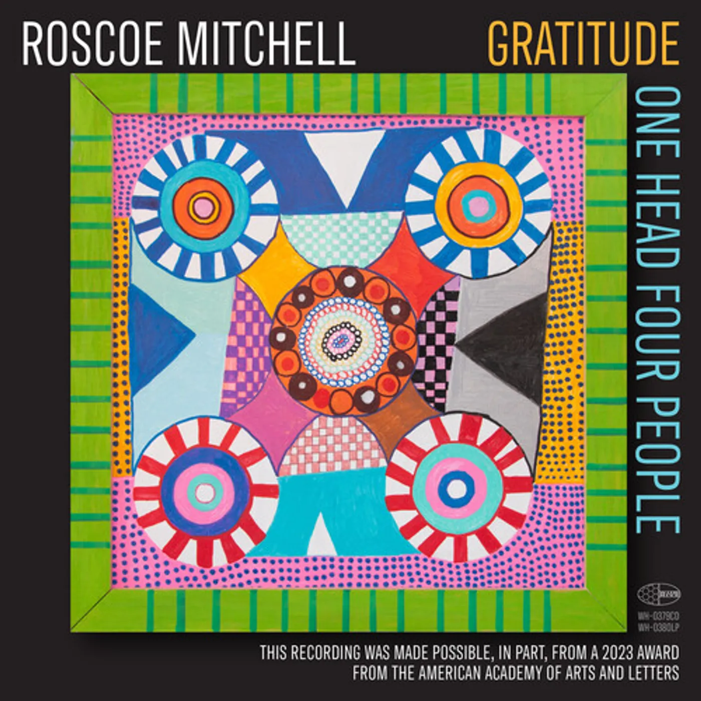 Roscoe Mitchell ONE HEAD FOUR PEOPLE CD