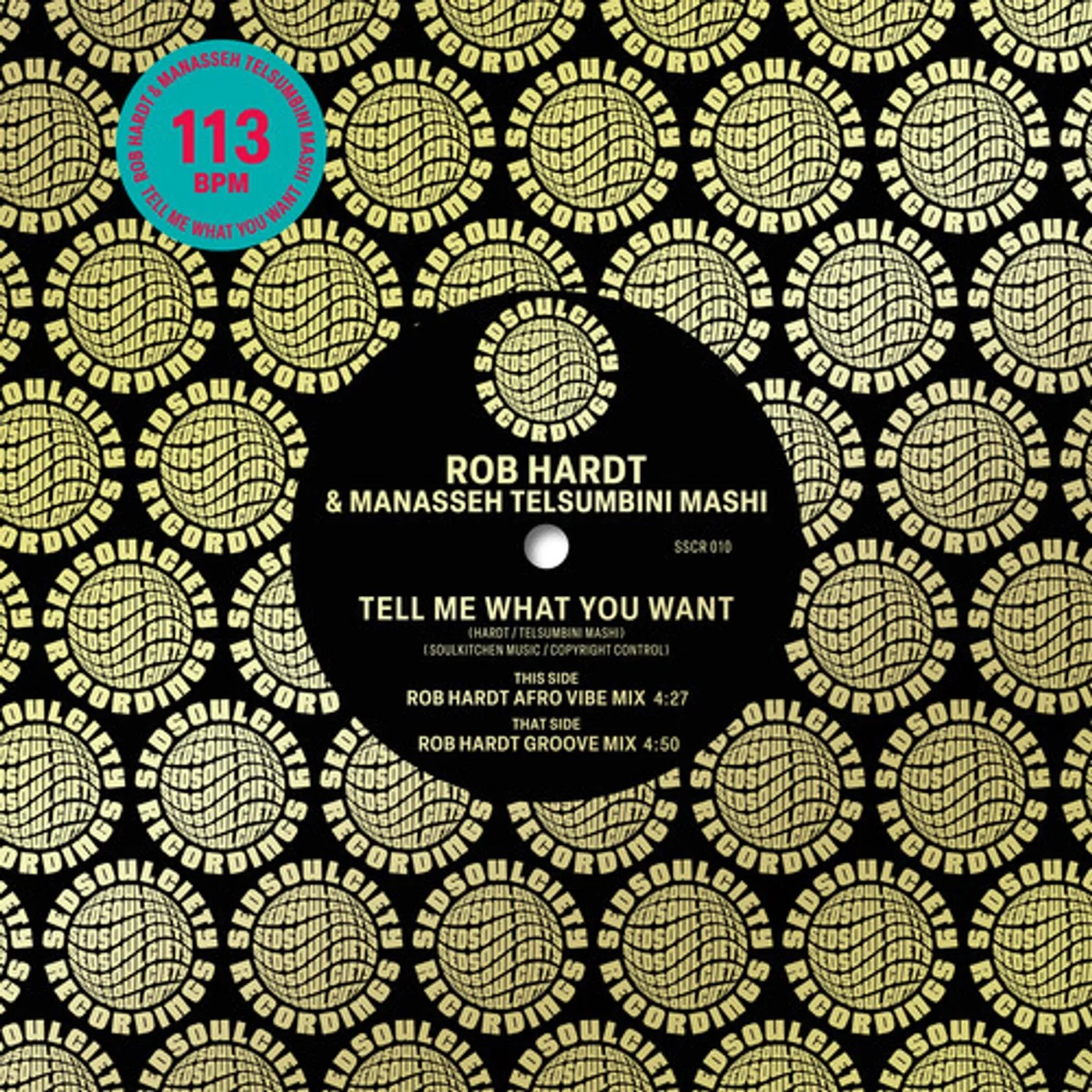 Rob Hardt / Manasseh Telsumbini Mashi TELL ME WHAT YOU WANT Vinyl Record