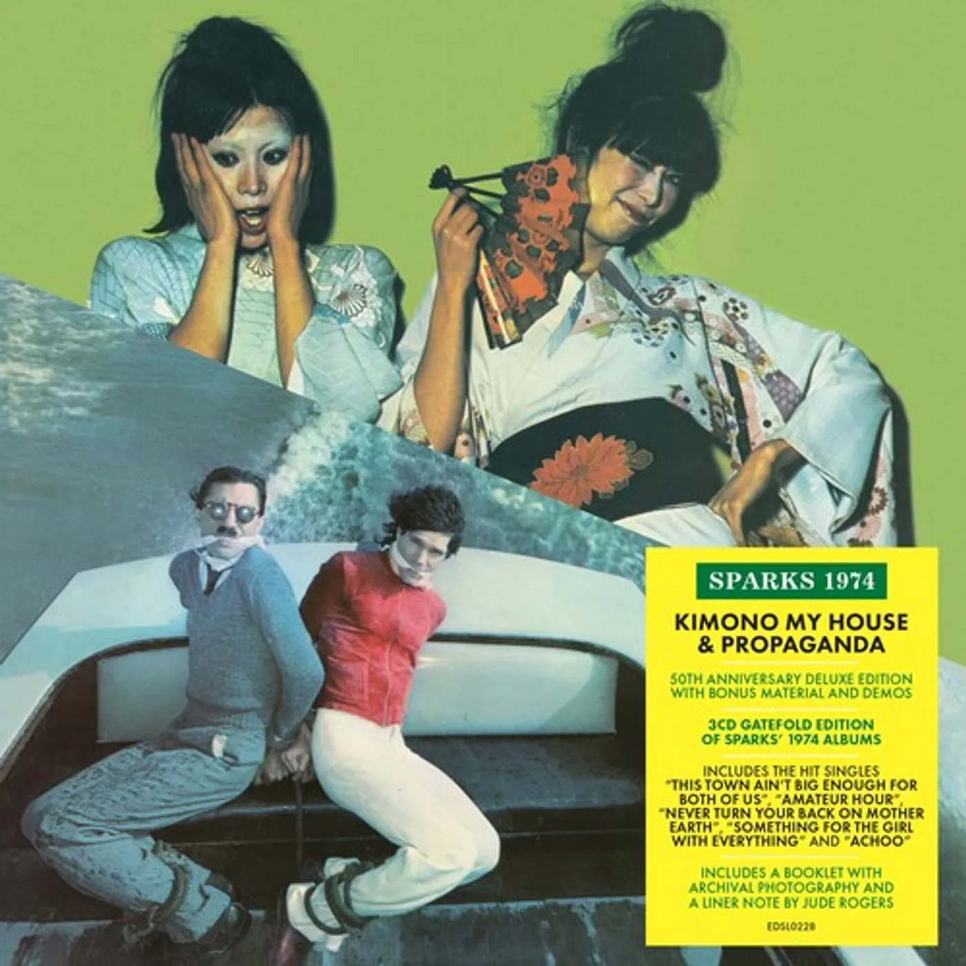 Sparks KIMONO MY HOUSE / PROPAGANDA - 50TH ANNIVERSARY CD