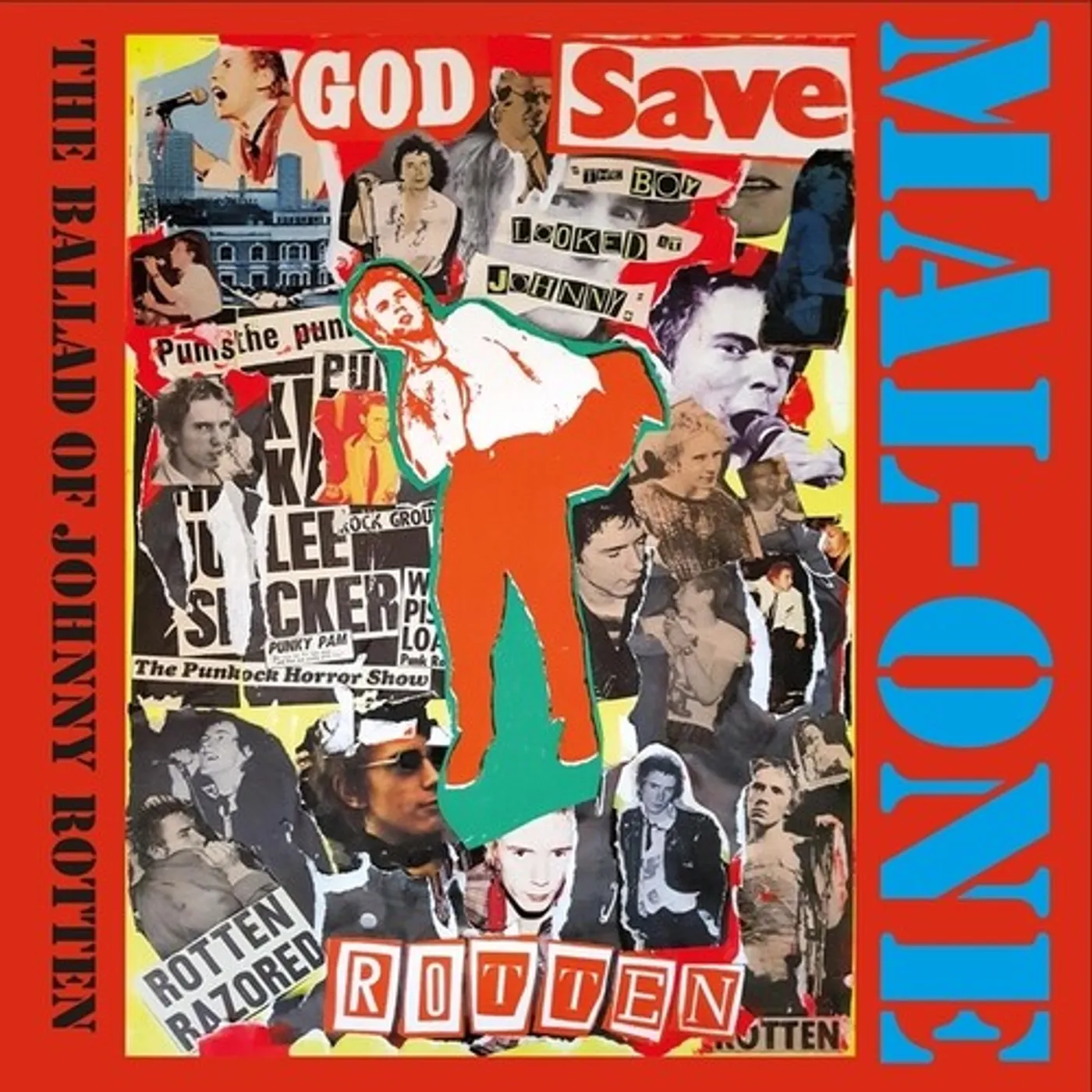 Mal-One BALLAD OF JOHNNY ROTTEN Vinyl Record
