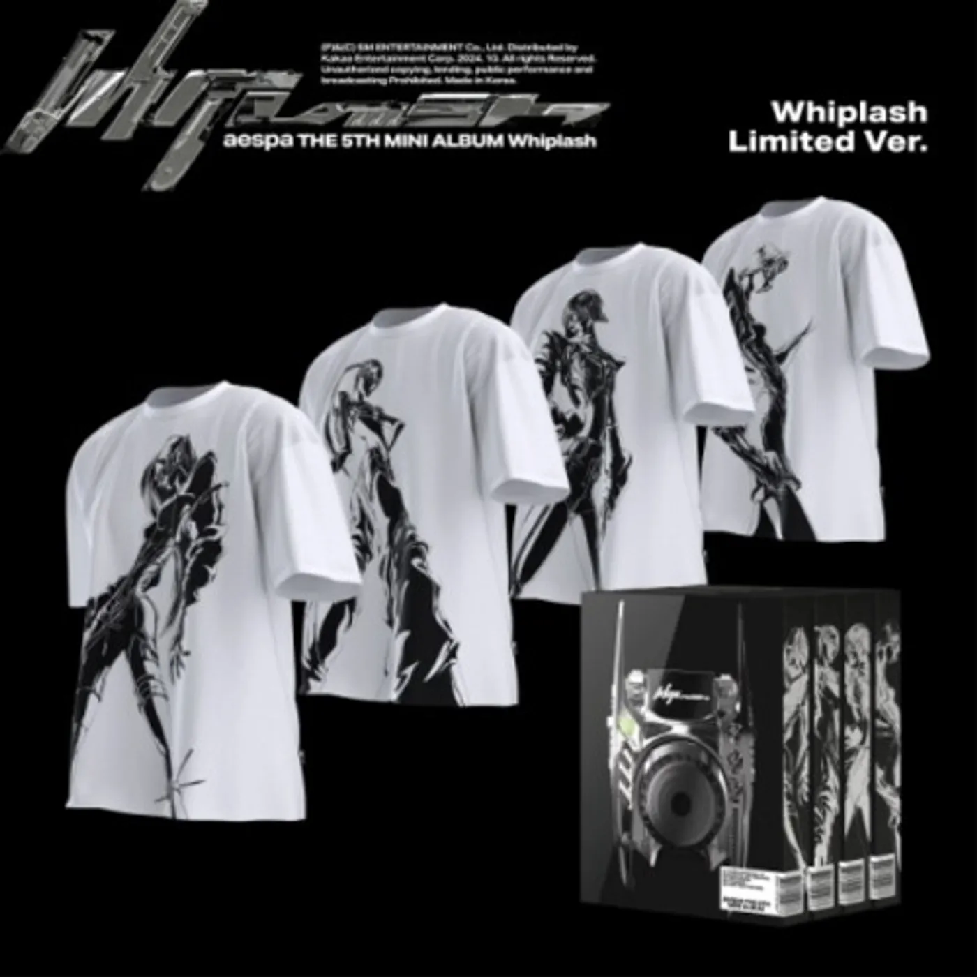 aespa WHIPLASH - WHIPLASH LIMITED VERSION - RANDOM COVER CD