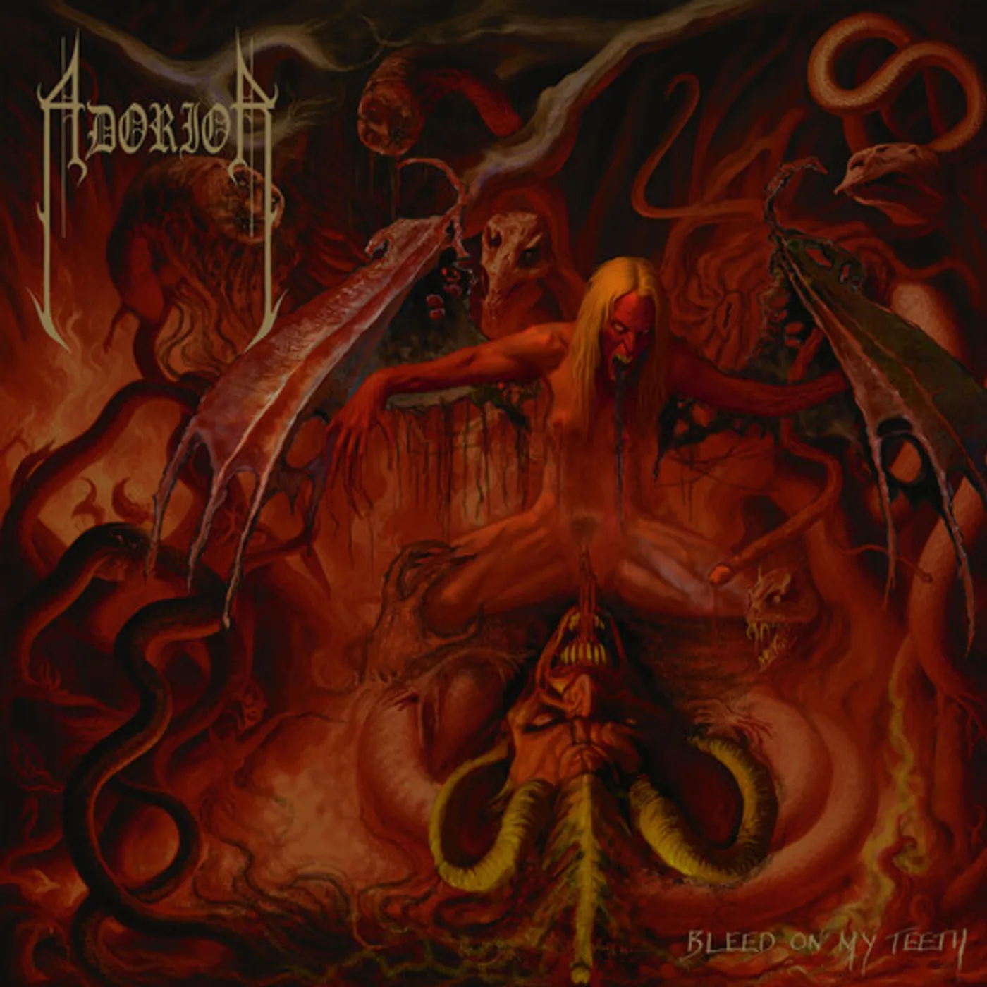 Adorior BLEED ON MY TEETH Vinyl Record