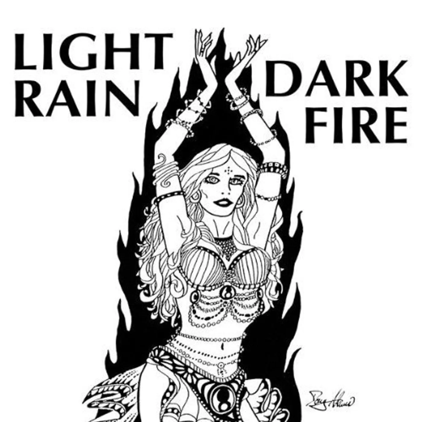 Light Rain DARK FIRE CD
