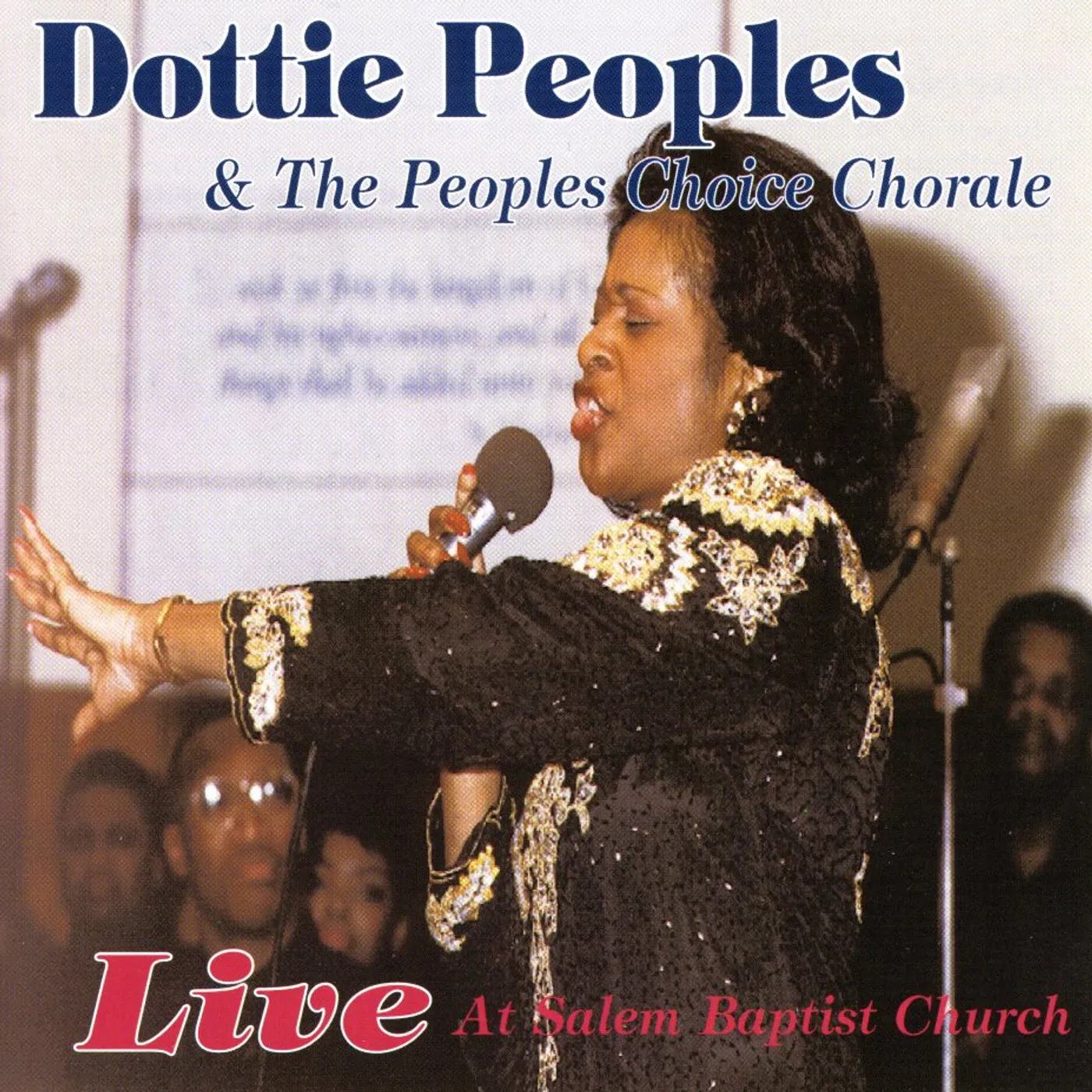 Dottie Peoples LIVE CD