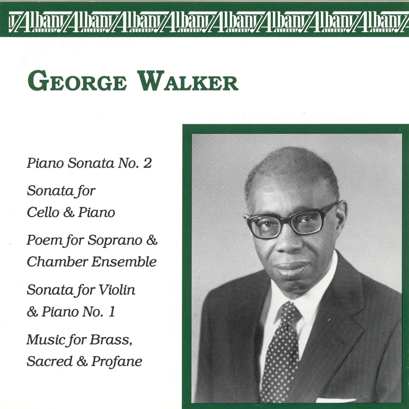 Walker CHAMBER WORKS CD
