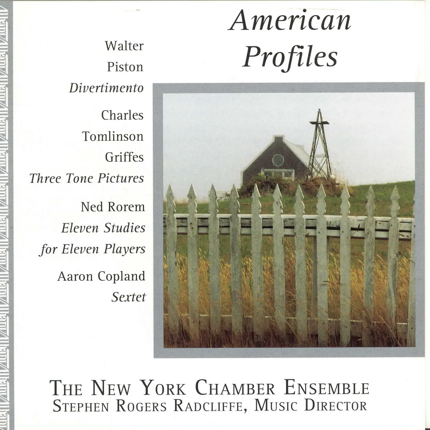 Walter Piston NEW YORK CHAMBER ENSEMBLE CD