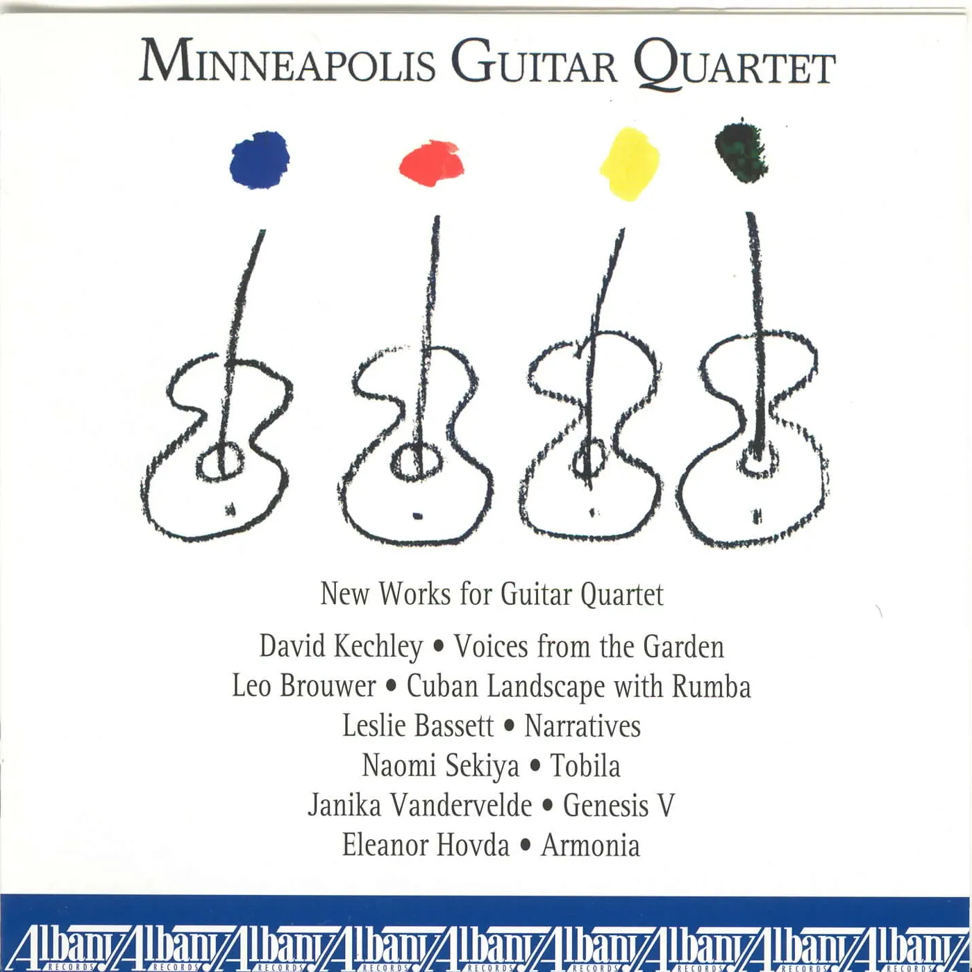 Minneapolis Guitar Quartet CHAMBER MUSIC CD